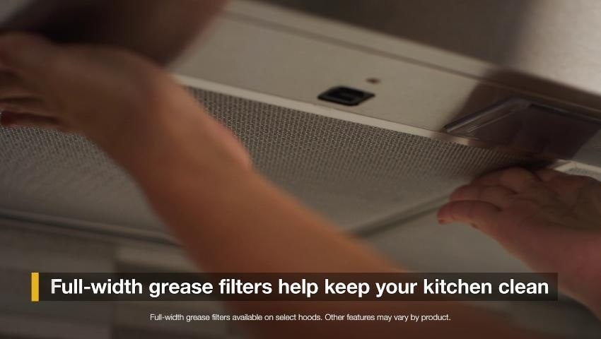 Whirlpool 30 in Ducted White Undercabinet Range Hood Common 30 in Actual 29 9 in