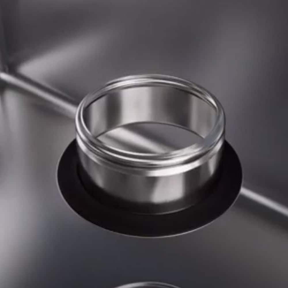 InSinkErator Putty-Free Sink Seal Accessory for Kitchen Sink Drain 4.375-in Black Rubber Garbage Disposal Installation tool