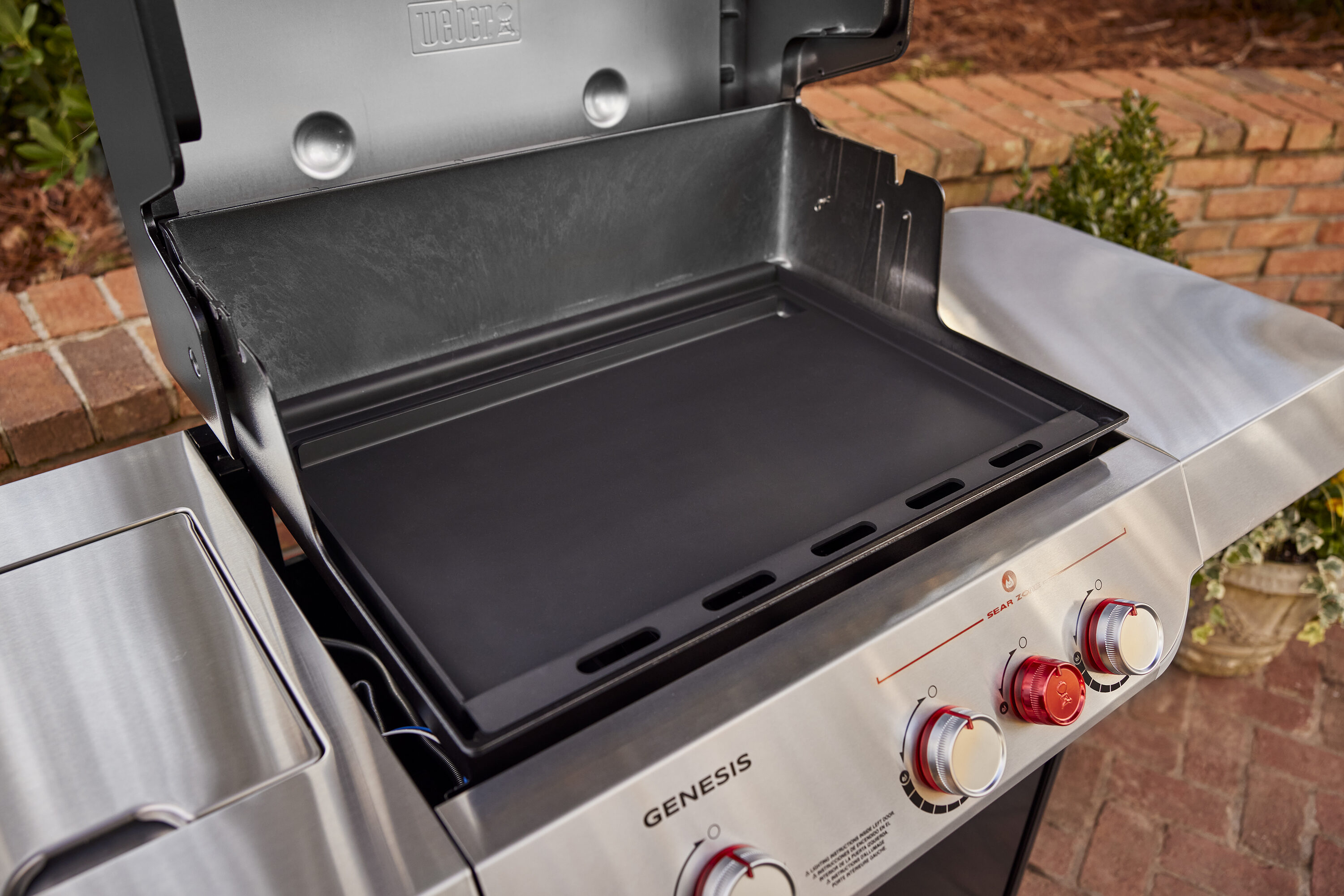 Weber Genesis 300 Series Rust Resistant Carbon steel Non-Stick Griddle