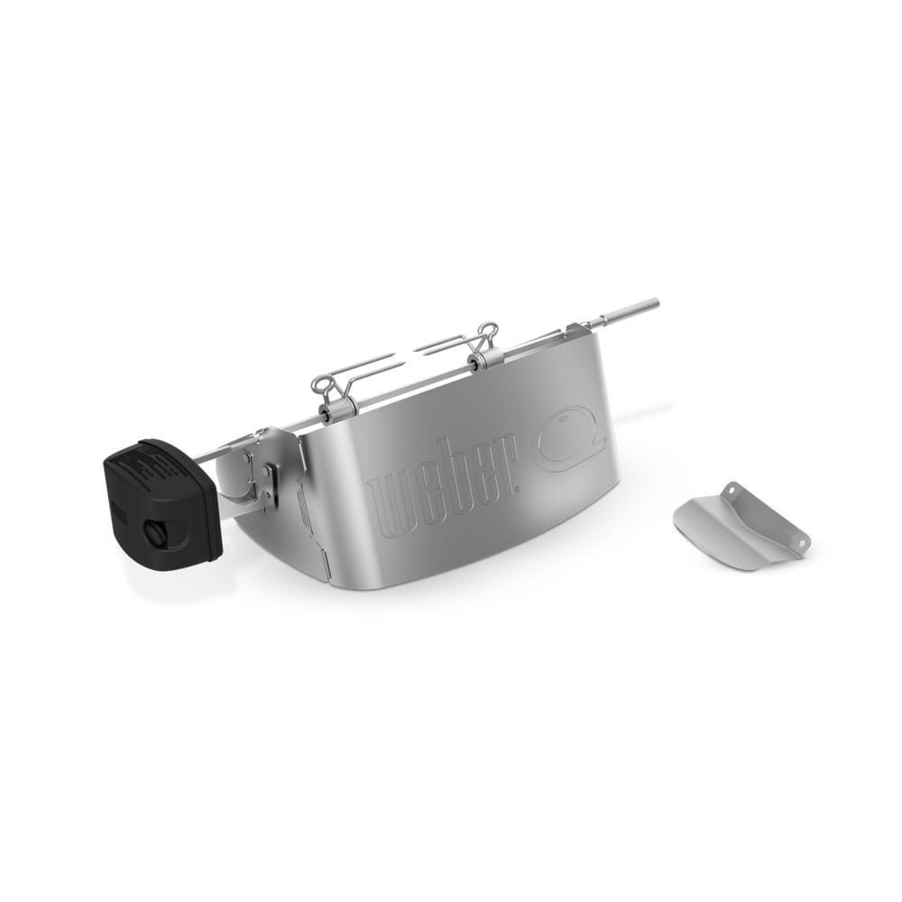 Weber Q 2800 31.5-Inches Stainless steel Grill Rotisserie