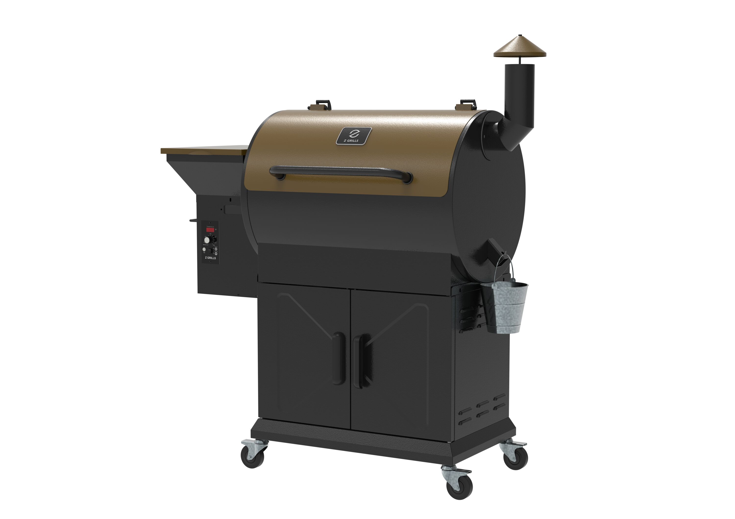 Z GRILLS ZGrill 697-Sq. in Rose Gold Pellet Grill with Smart Compatibility