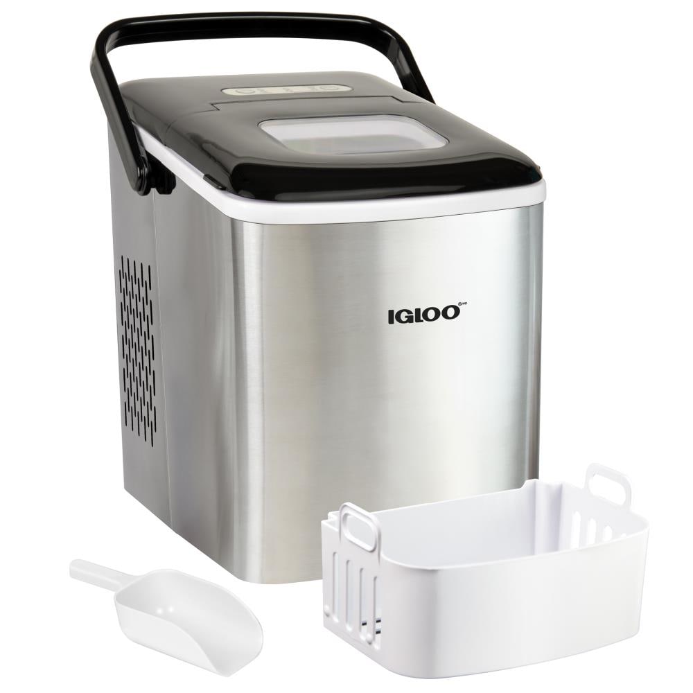 Igloo 2 Portable Countertop Ice Maker Stainless Steel