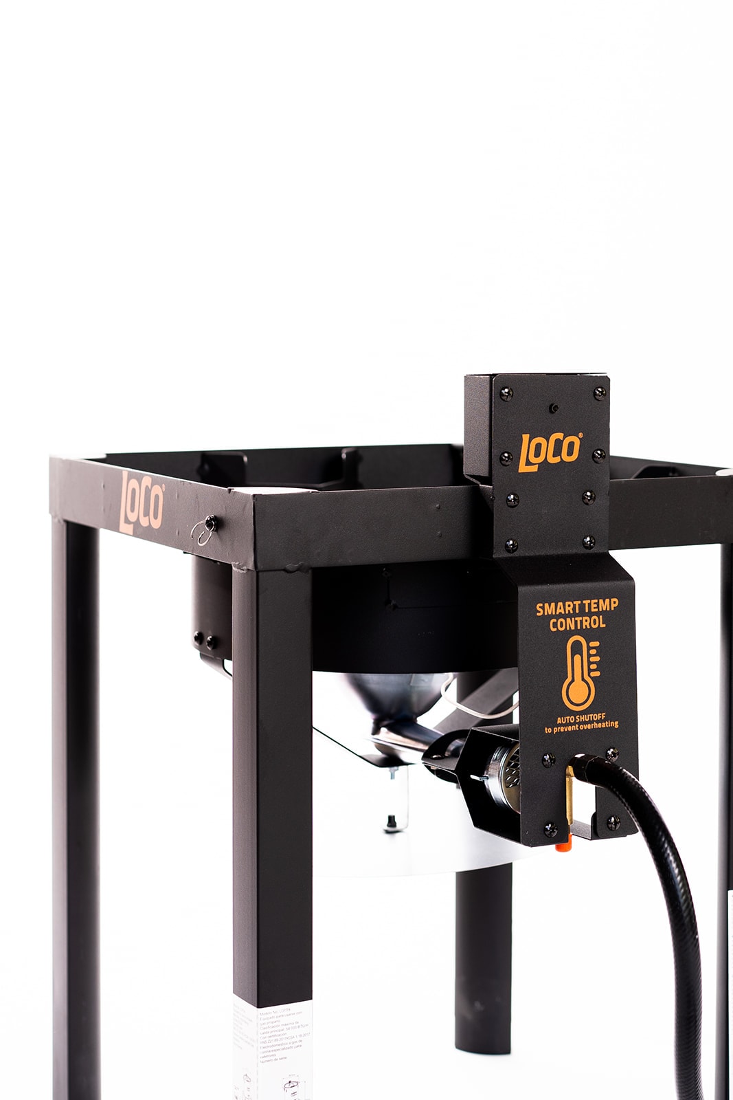 LoCo COOKERS 144-Sq. in Stainless and Black Portable Liquid propane Grill