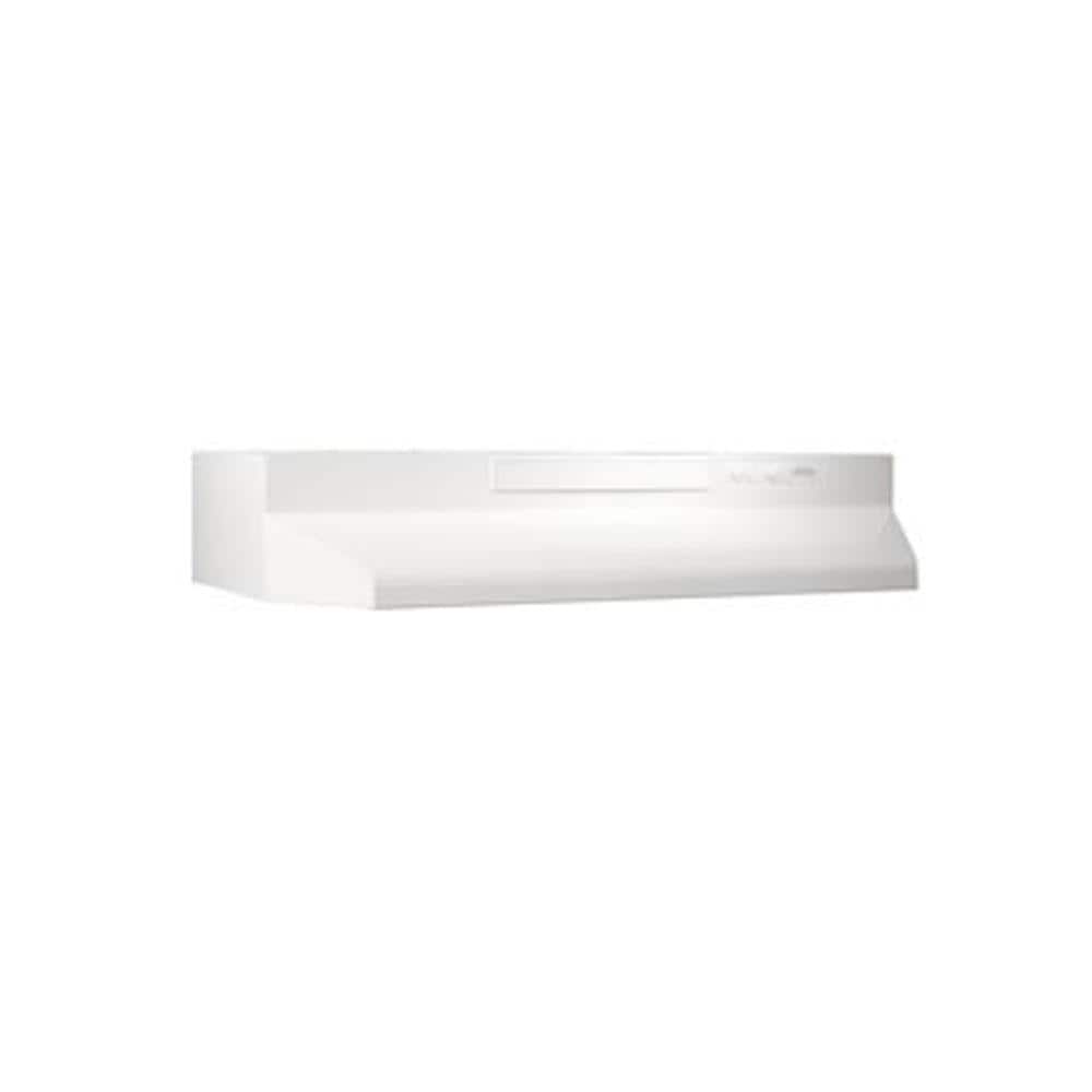 Broan 36 in Convertible White Monochromatic Undercabinet Range Hood Common 36 in Actual 35 87 in