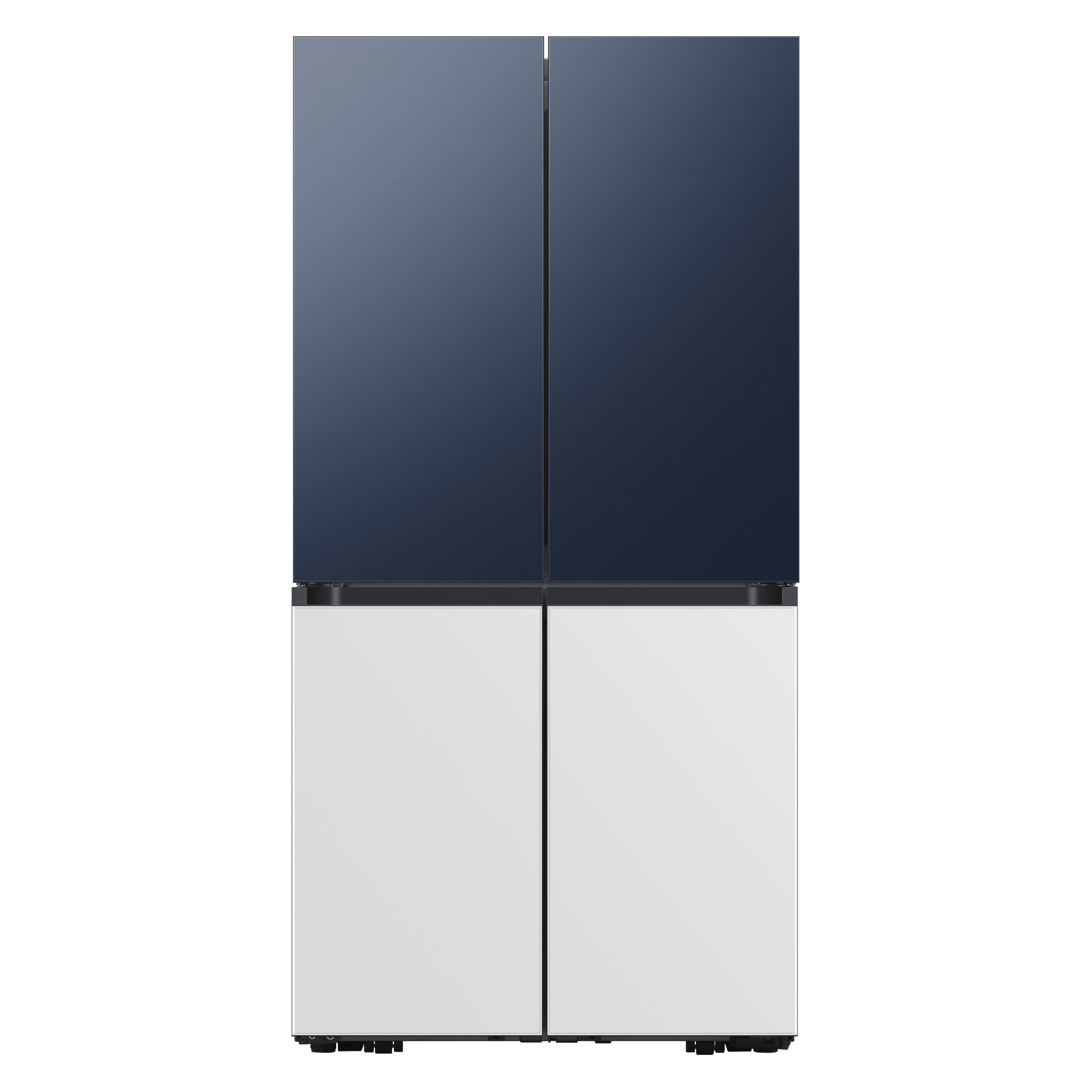 Samsung Bespoke 4-door Flex Refrigerator Bottom Panel In White Glass