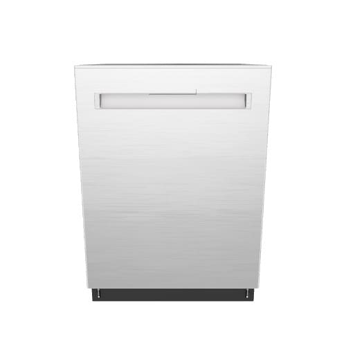 Sharp 45 Decibel Built in Dishwasher Stainless Steel Common 24 in Actual 23 87 in ENERGY STAR