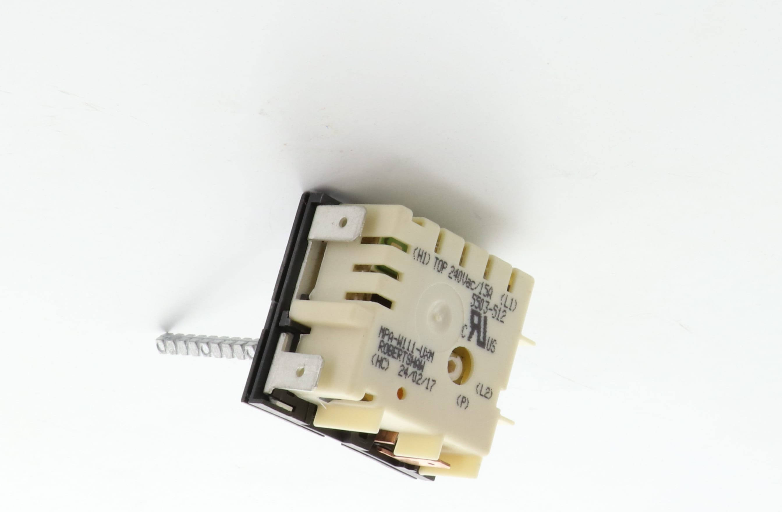 Robertshaw Electric range 6-in Switch for 6-in burner ( Beige, silver, black )