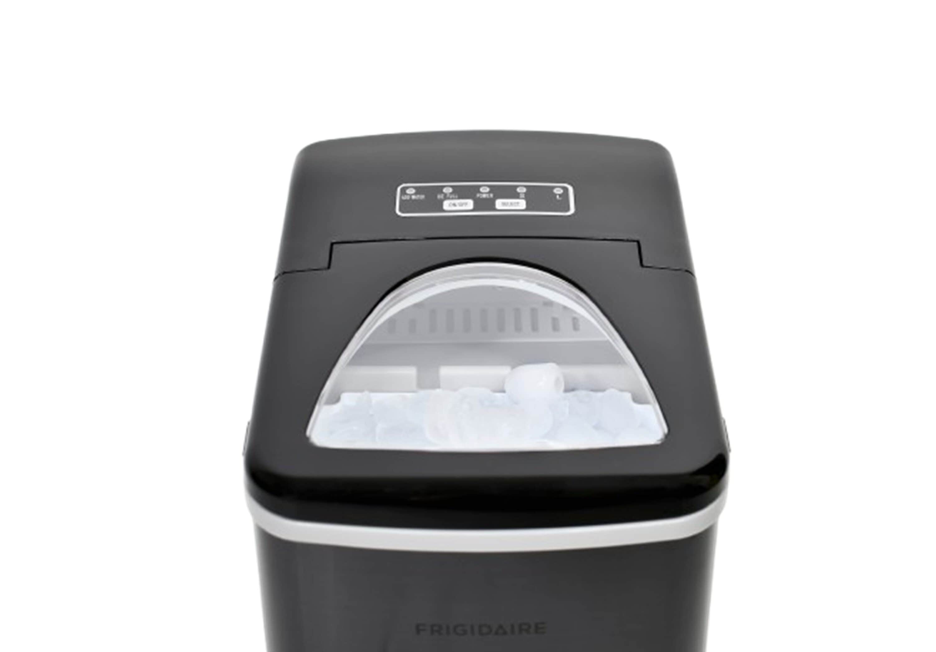 Frigidaire 26 lb Ice Per day Countertop Bullet Ice Maker Black