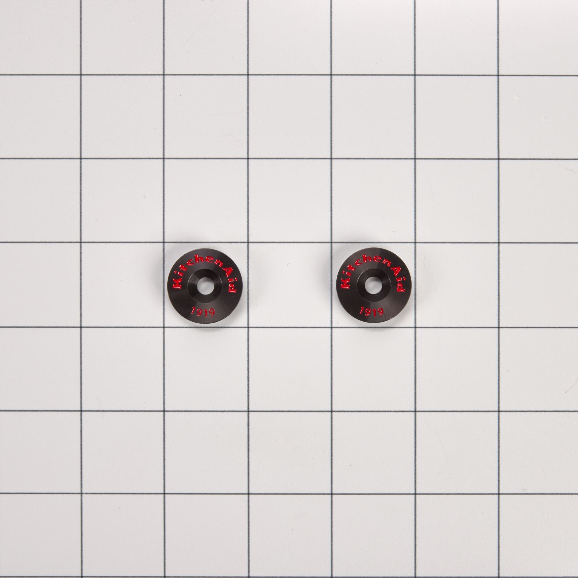 KitchenAid Wall oven handle medallion ( Black )