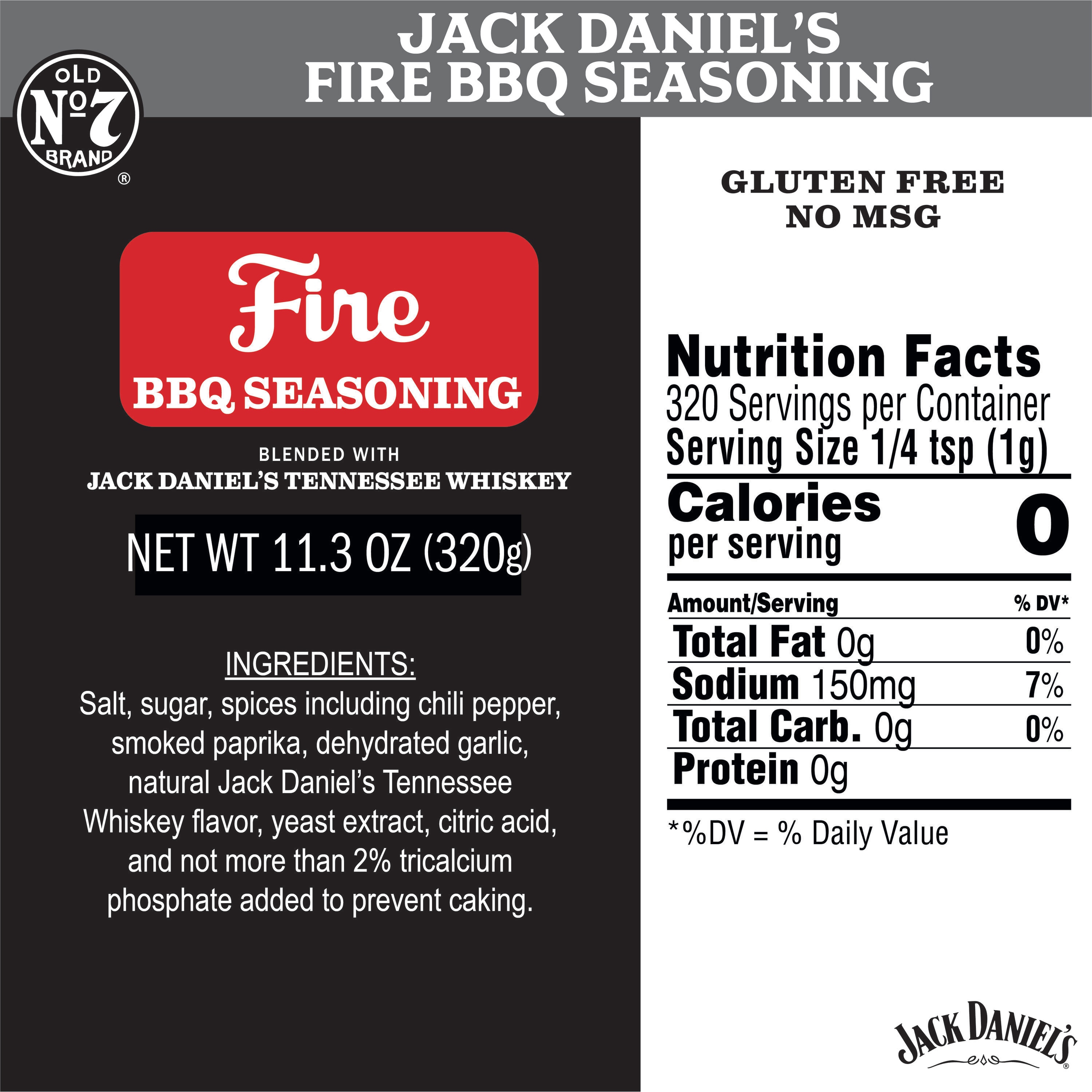 Jack Daniel's 11.3-oz Fire Rub/Seasoning
