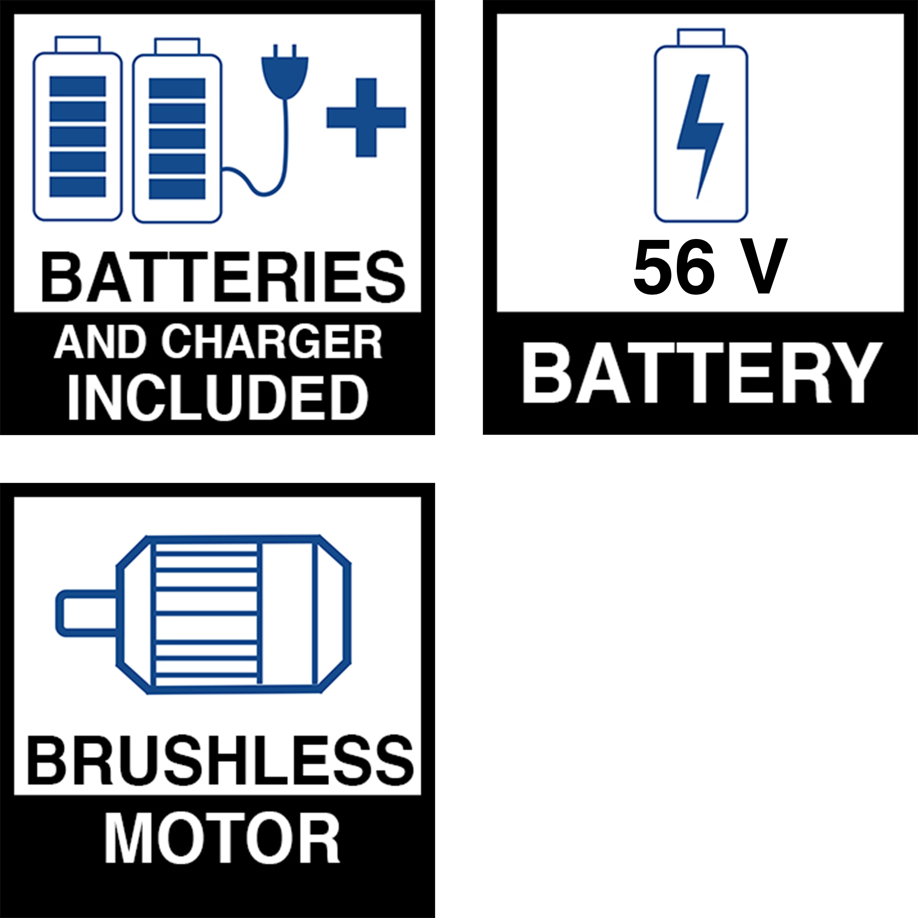 EGO POWER+ 56-volt, 21-in Self-propelled Battery Lawn Mower with (2) 5 Ah Batteries Included