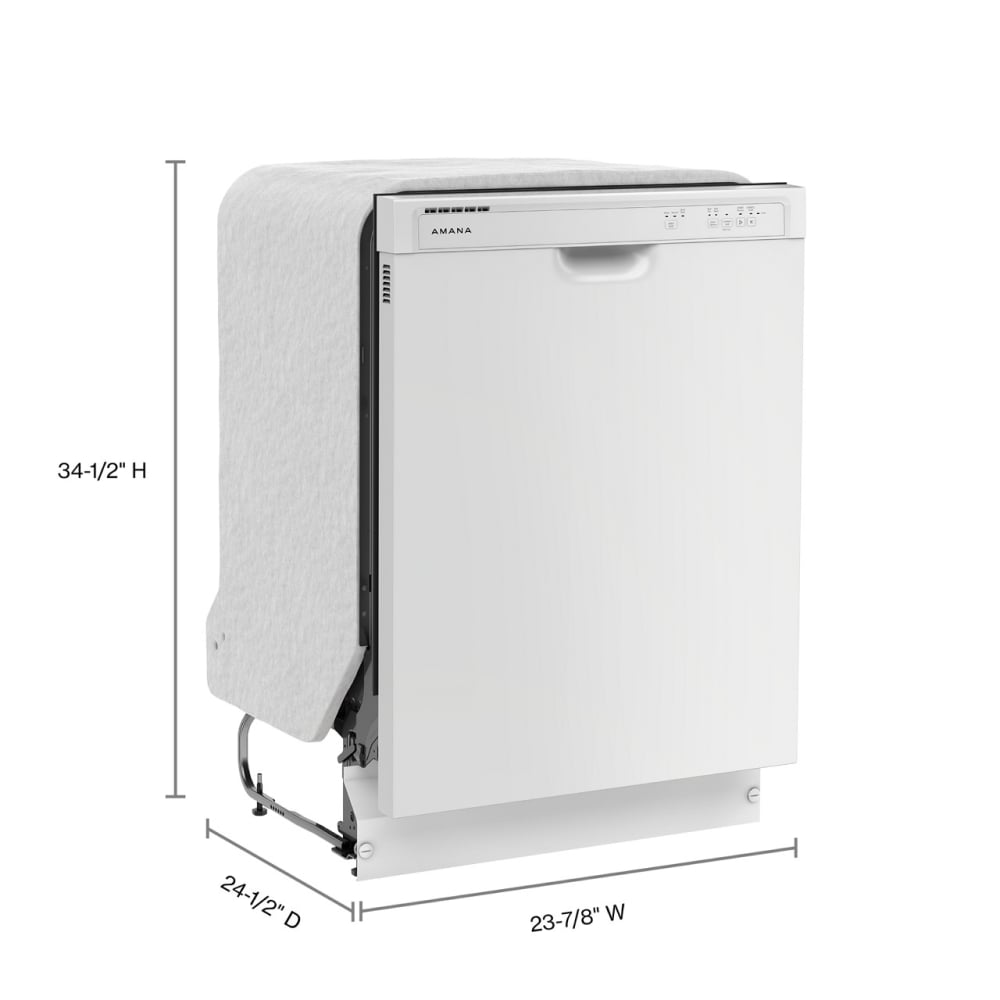 Amana Amana Dishwasher with Dark Interior