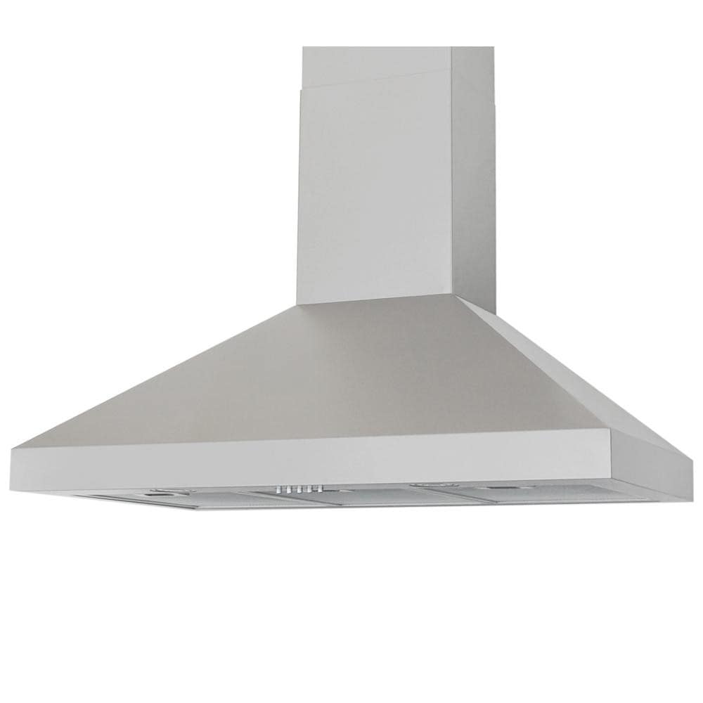 Windster Convertible Stainless Steel Wall Mounted Range Hood Common 30 Inch Actual 29 75 in