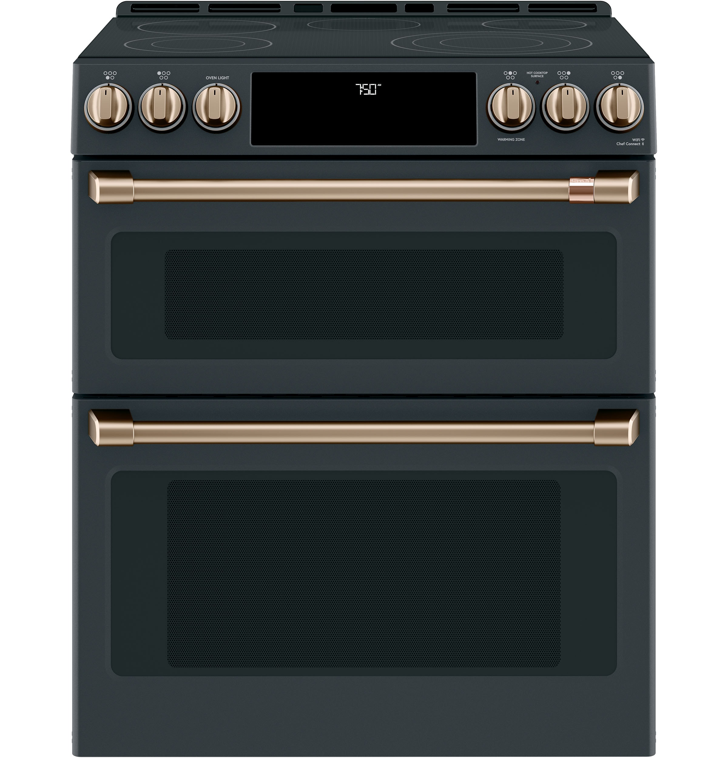 Cafe 30-in Electric range Handle and knob kit ( Brushed Bronze )