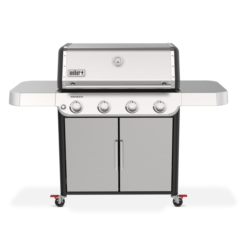 Weber Genesis S-415 Stainless Steel 4 -Burner Liquid Propane Gas Grill