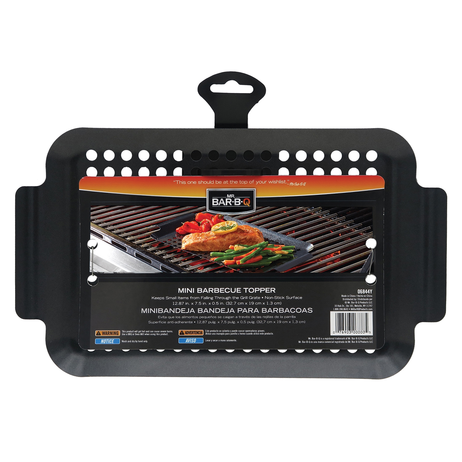 Mr. Bar-B-Q Steel Non-Stick Grill sheet(s)