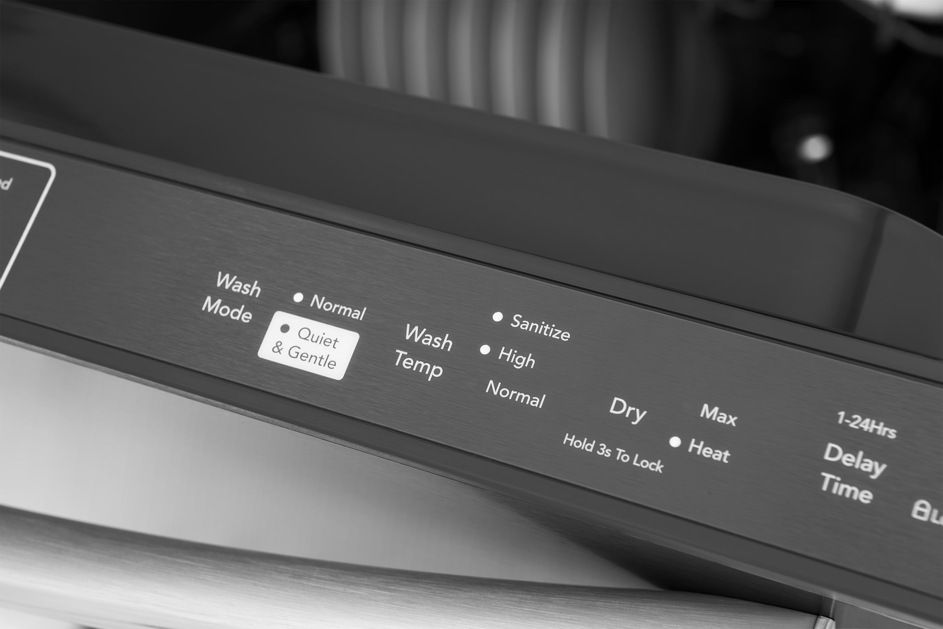 Frigidaire Gallery Gallery 24 in Top Control Built in Dishwasher Stainless Steel ENERGY STAR 42 Decibel Quietest Sound Level