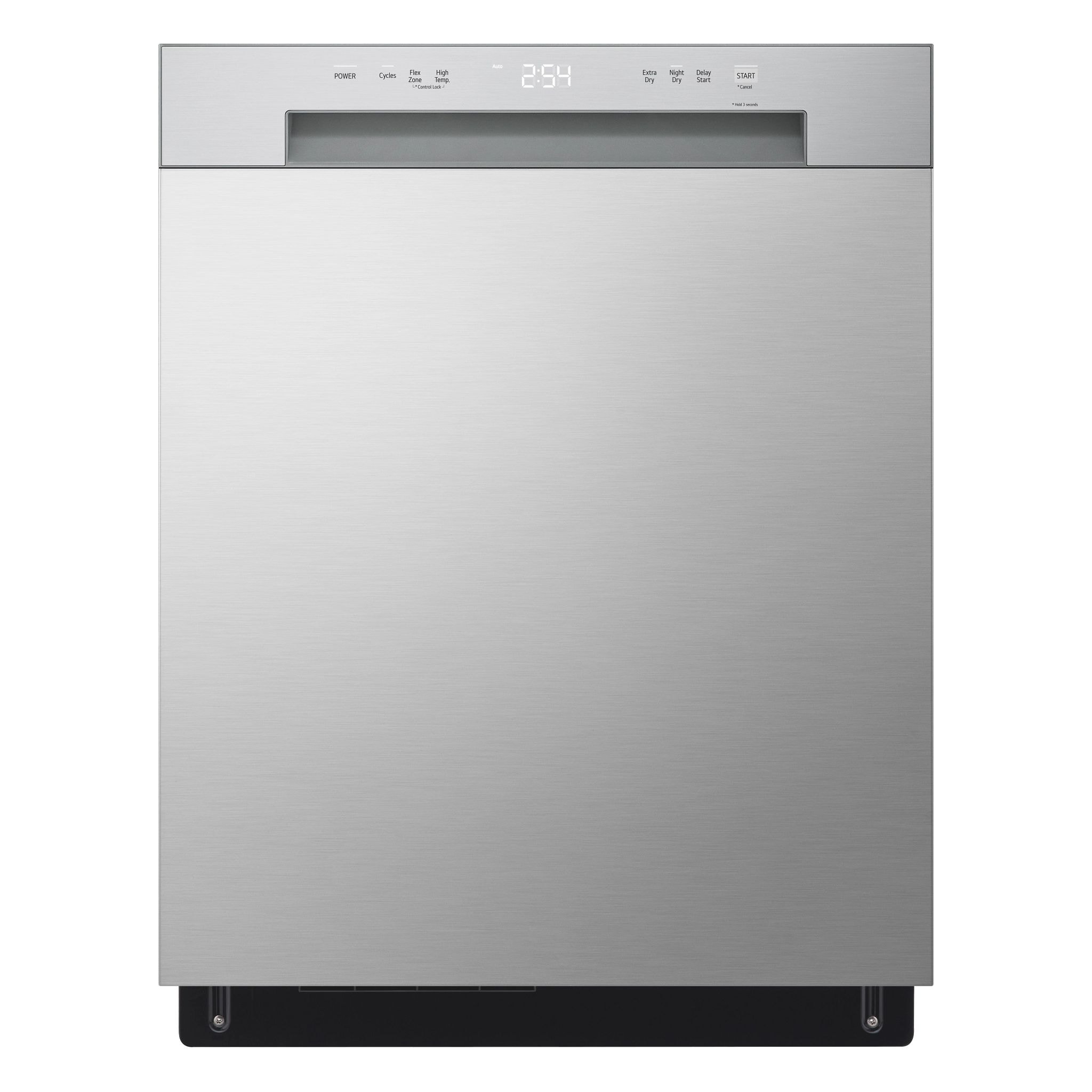 LG Stainless Steel Tub Front Control 24 in Built In Dishwasher Stainless Steel Look ENERGY STAR 52 dBA