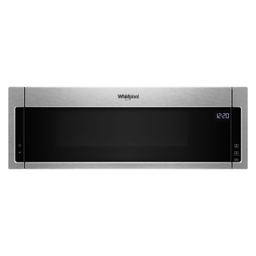 Whirlpool Low Profile Microwave Hood Combination 1 1 cu ft Over the Range Microwave Stainless Steel