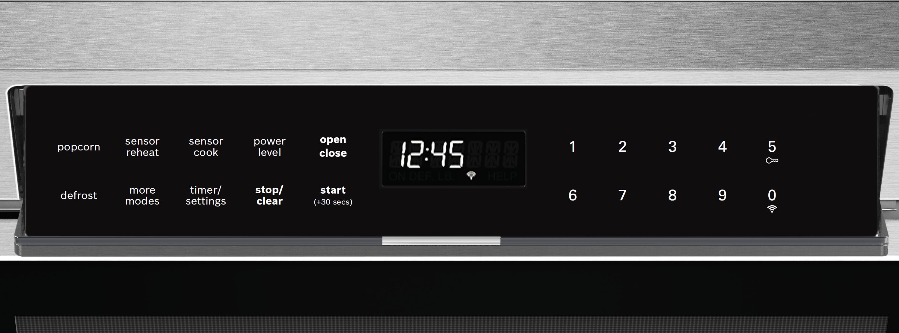 Bosch 800 Series 30in 1 2 cu ft Built In Drawer Microwave in Stainless Steel