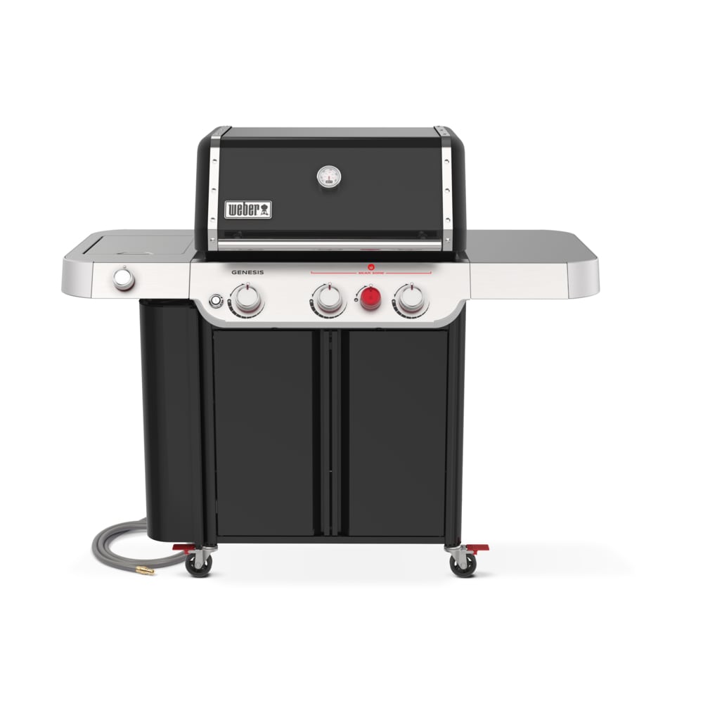Weber Genesis E-335 Black 3 -Burner Natural Gas Grill 1 -Side Burner