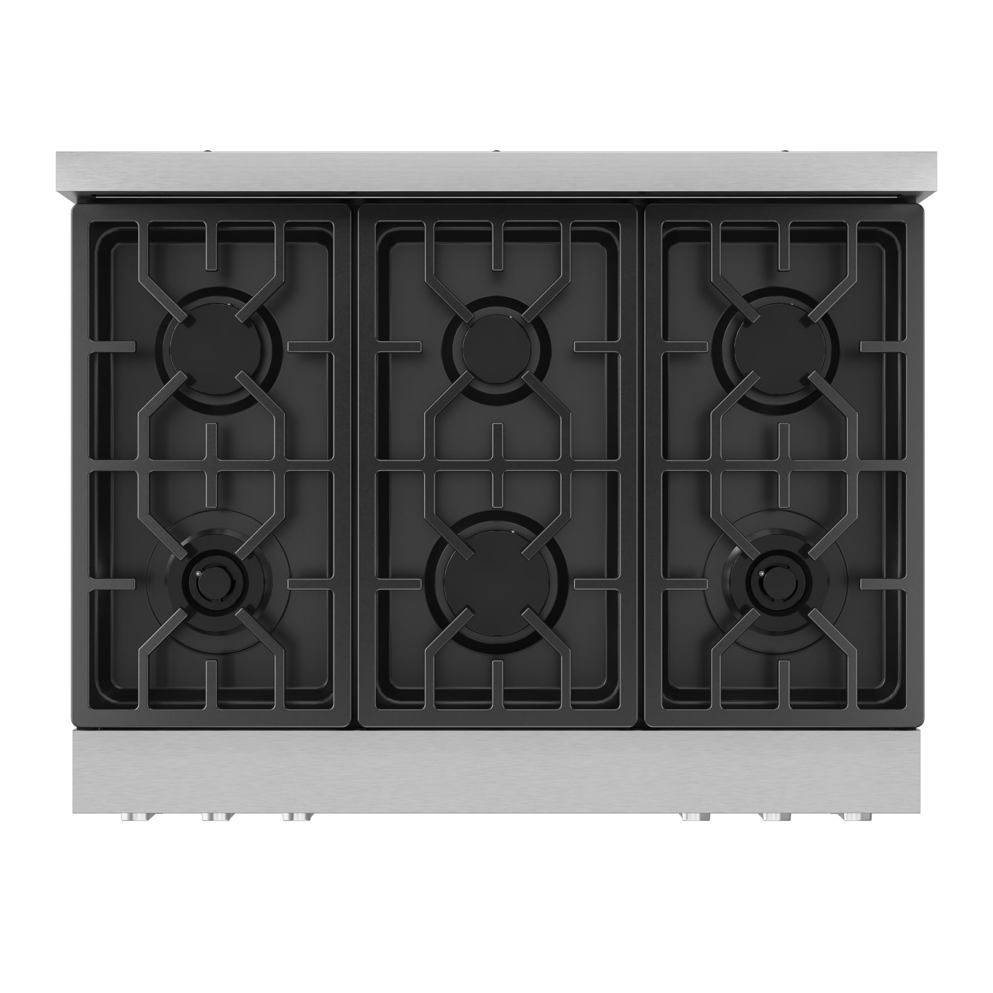 Thor Kitchen Gordon Ramsay Series 36-in 6 burners 6-cu ft Air Fry Convection Oven Freestanding Liquid Propane Gas Range ( Stainless Steel )