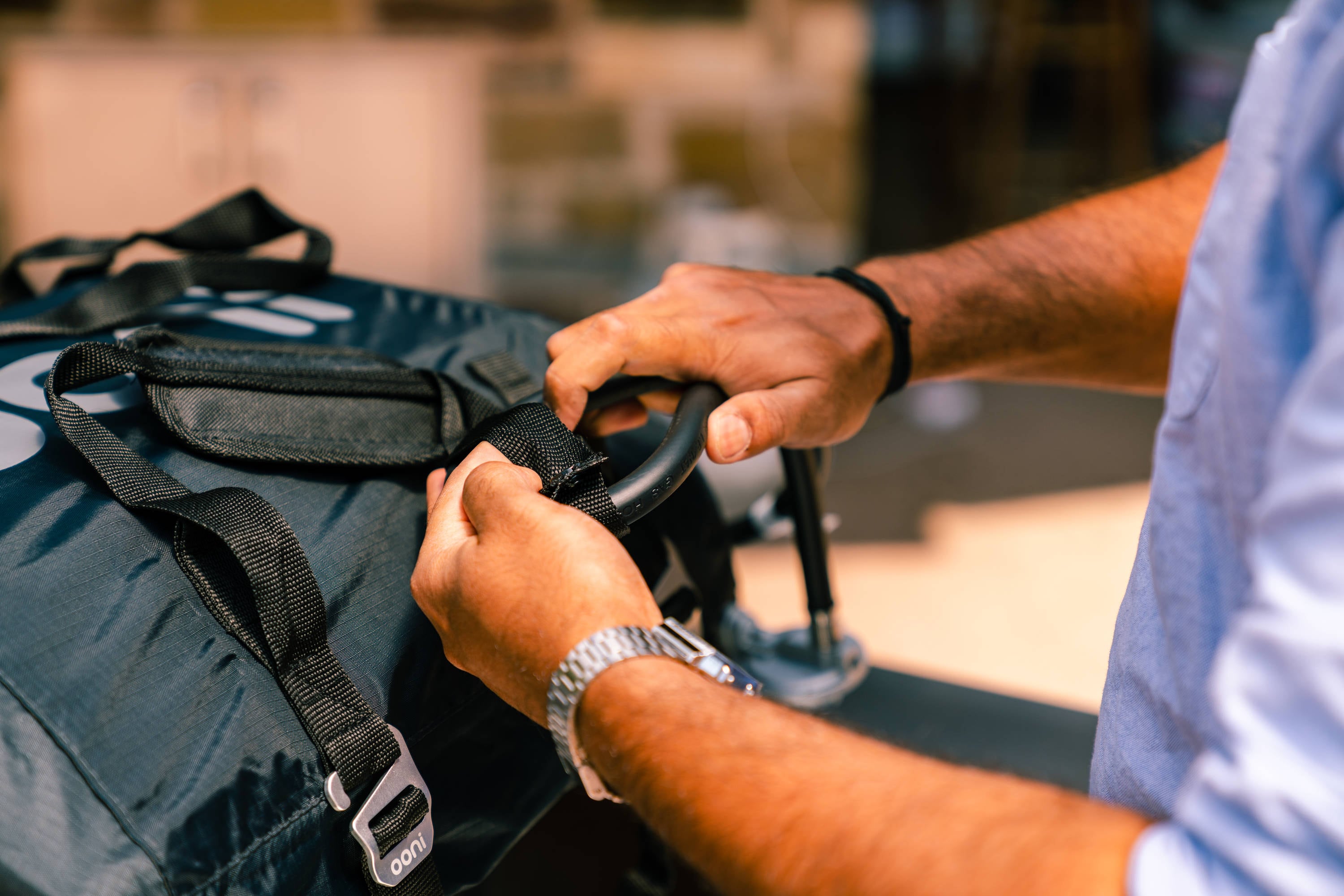 Ooni Koda 12 24-in W x 15-in H Black Portable outdoor pizza oven Cover