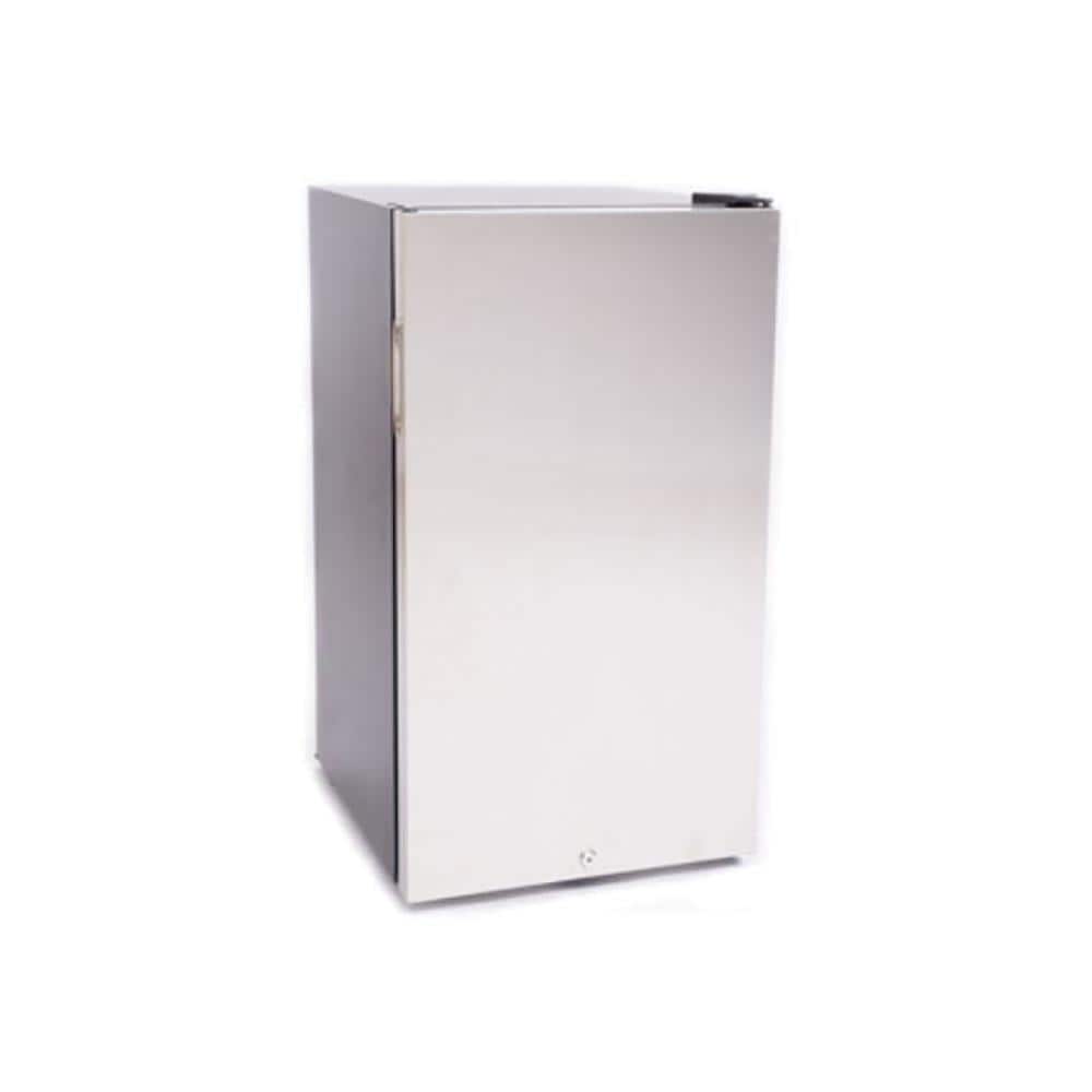 EdgeStar 17.7-in W 113 -Can Capacity Stainless Steel Freestanding Indoor Beverage Refrigerator