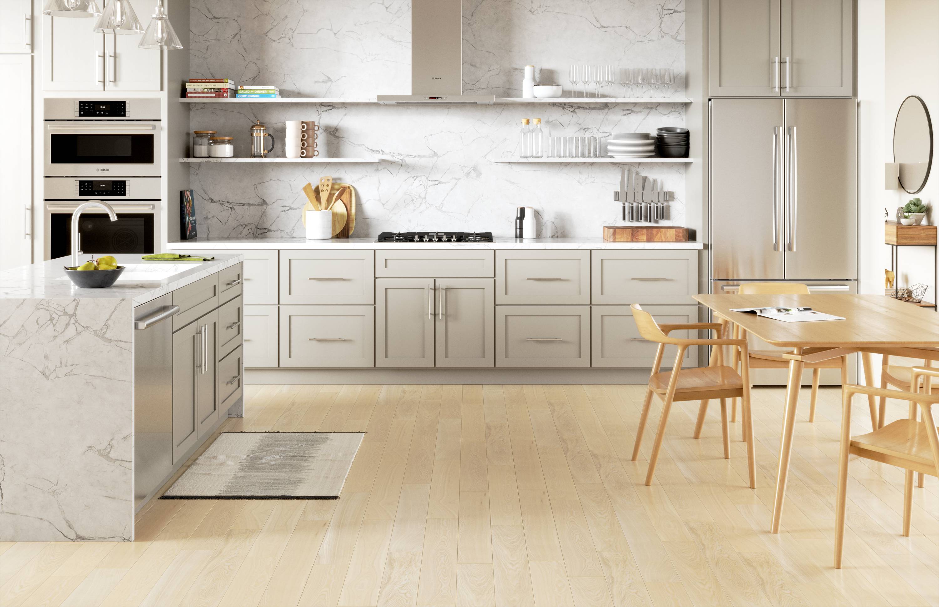 Bosch Benchmark Series 30-in 5 burners Stainless steel Gas Cooktop