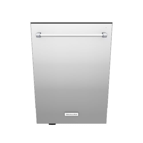 KitchenAid FREEFLEX With Third Rack Top Control 24 in Built In Dishwasher Third Rack Stainless Steel with Printshield Finish 44 dBA