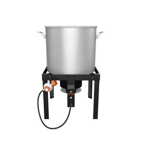 LoCo COOKERS Loco cookers 1 -Burner Propane 20-lb. tank Electronic Stainless steel Jet cooker