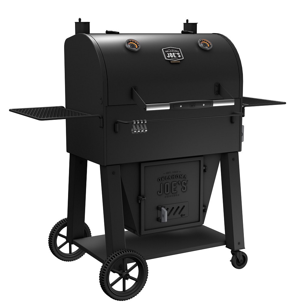 Oklahoma Joe's Marshal 1200-Sq. in BLACK Centerbox Charcoal Smoker