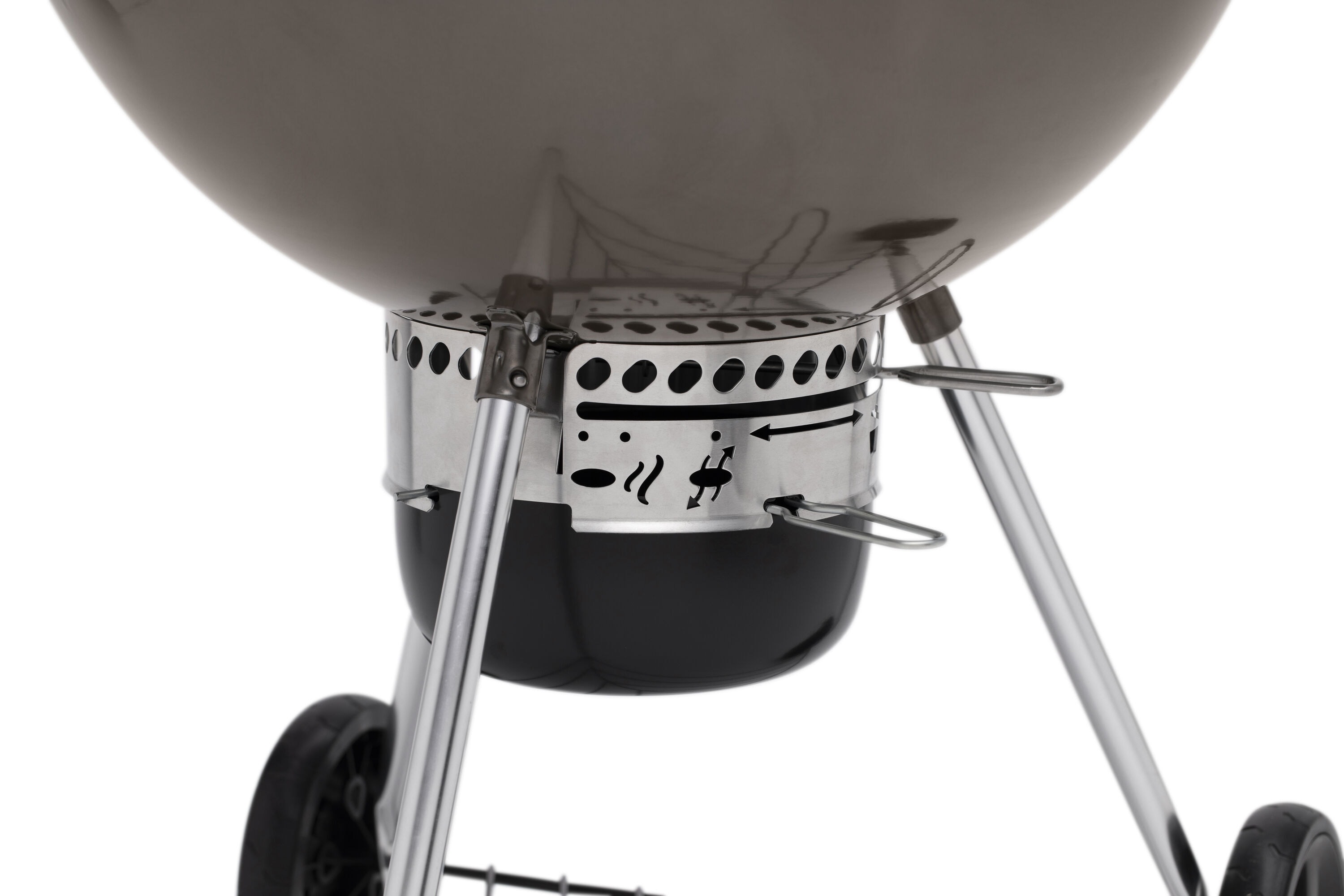 Weber Master-Touch 26-in W Smoke Kettle Charcoal Grill