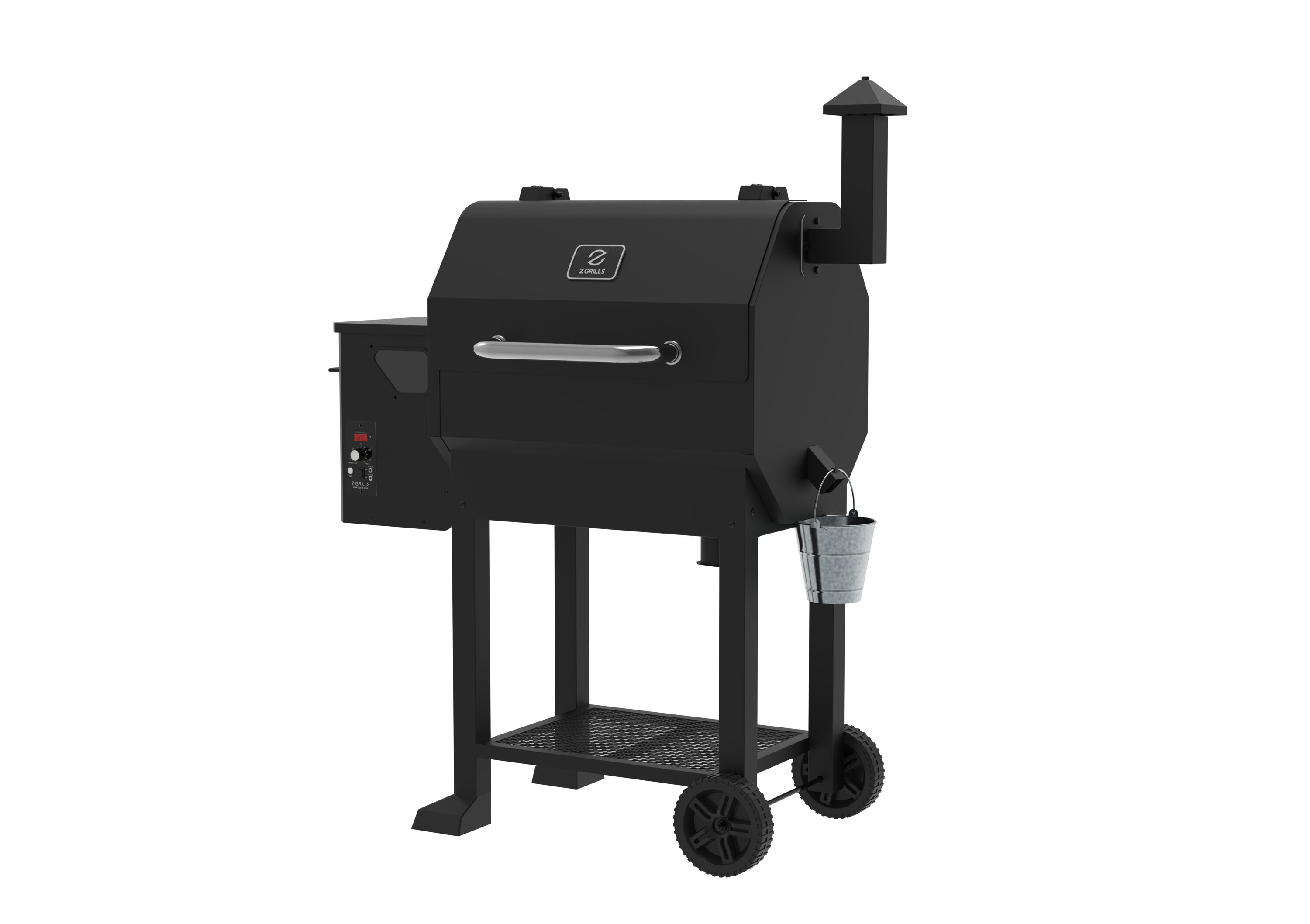 Z GRILLS ZGrill 1081-Sq. in Blue Pellet Grill with Smart Compatibility