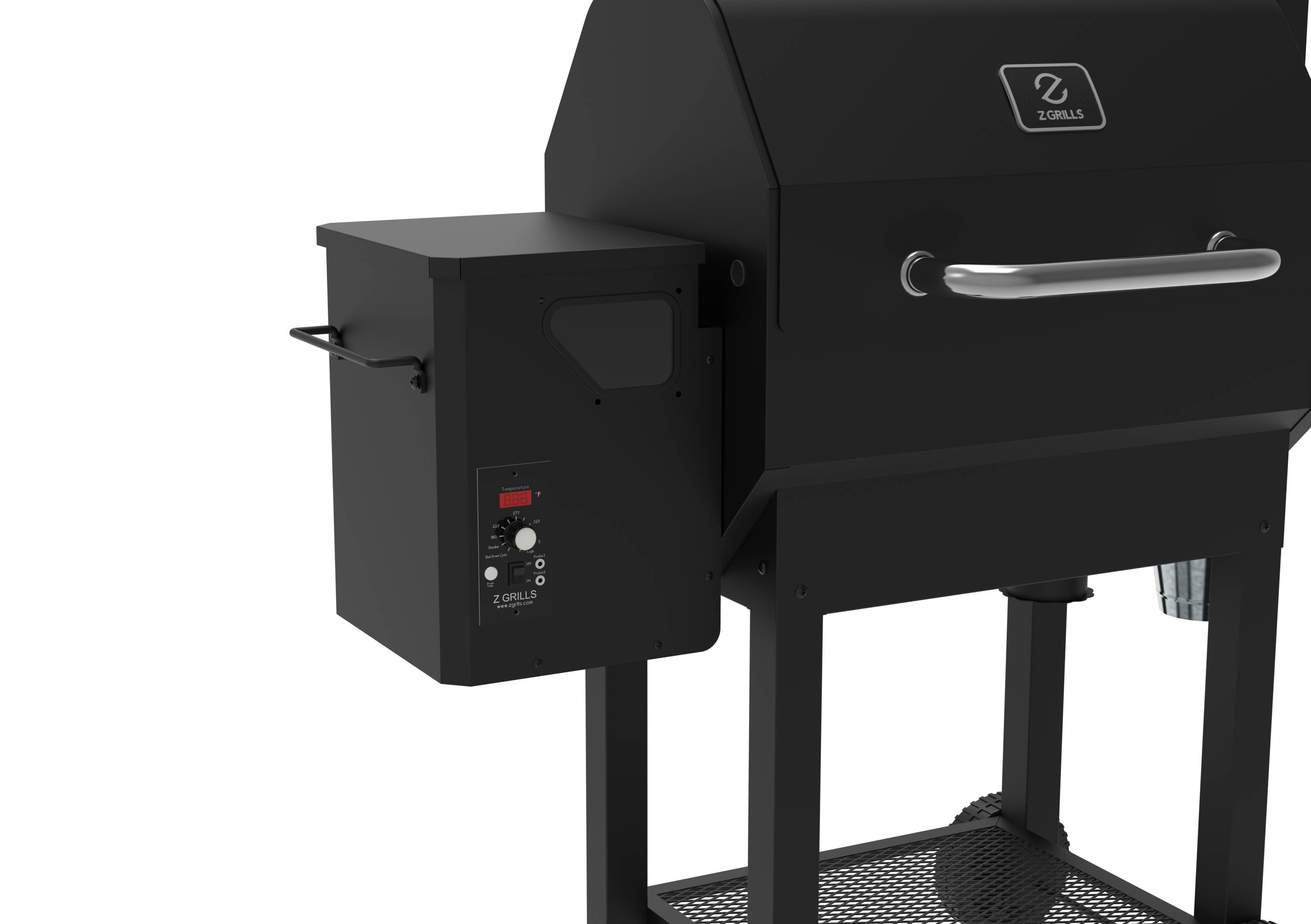 Z GRILLS ZGrill 1081-Sq. in Blue Pellet Grill with Smart Compatibility