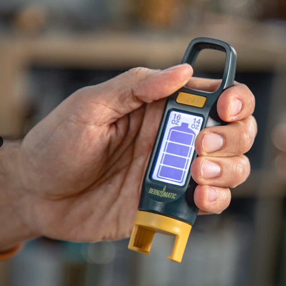 Bernzomatic Bernzomatic Fuel Gauge Plastic Propane scale