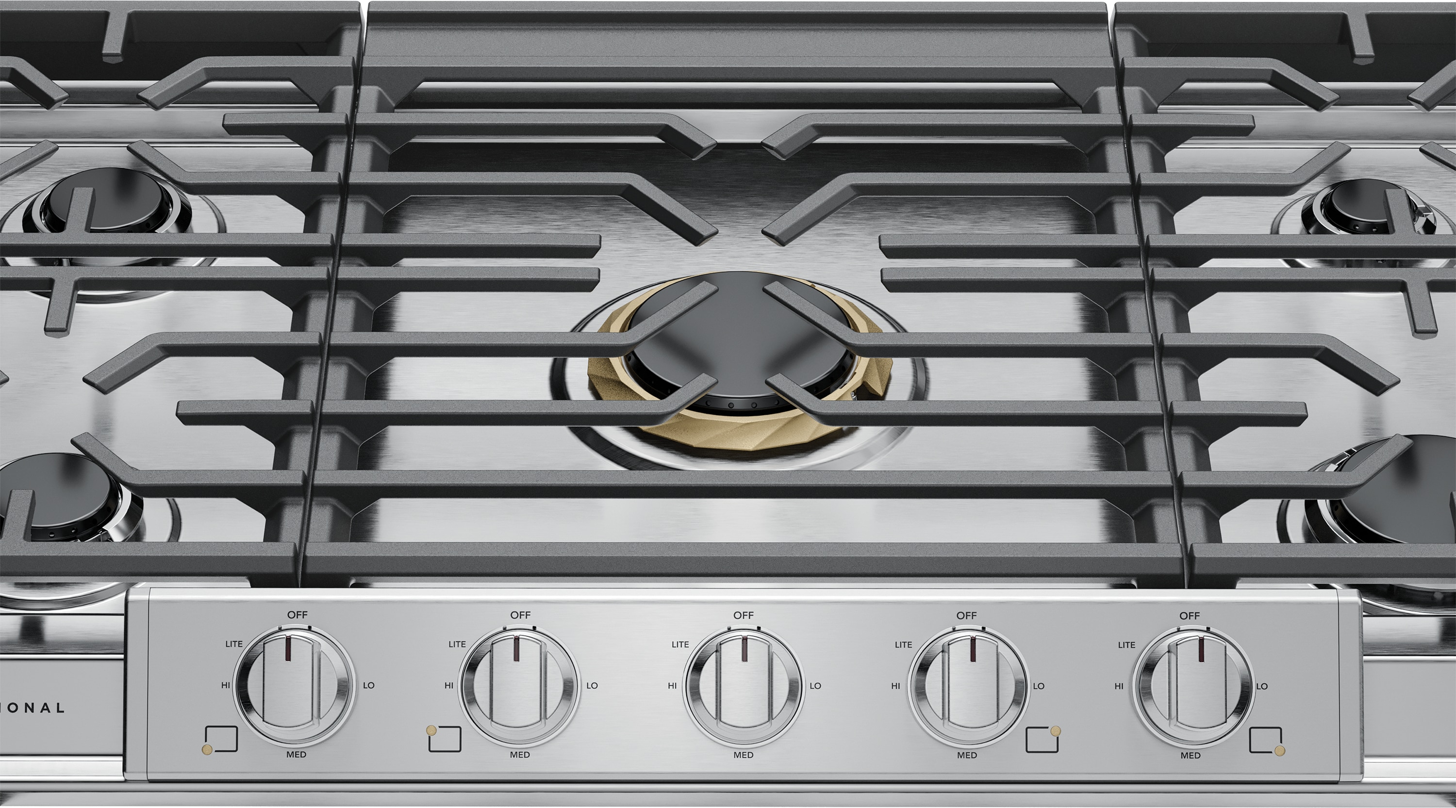 Frigidaire Professional 36-in 5 burners Stainless steel Gas Cooktop