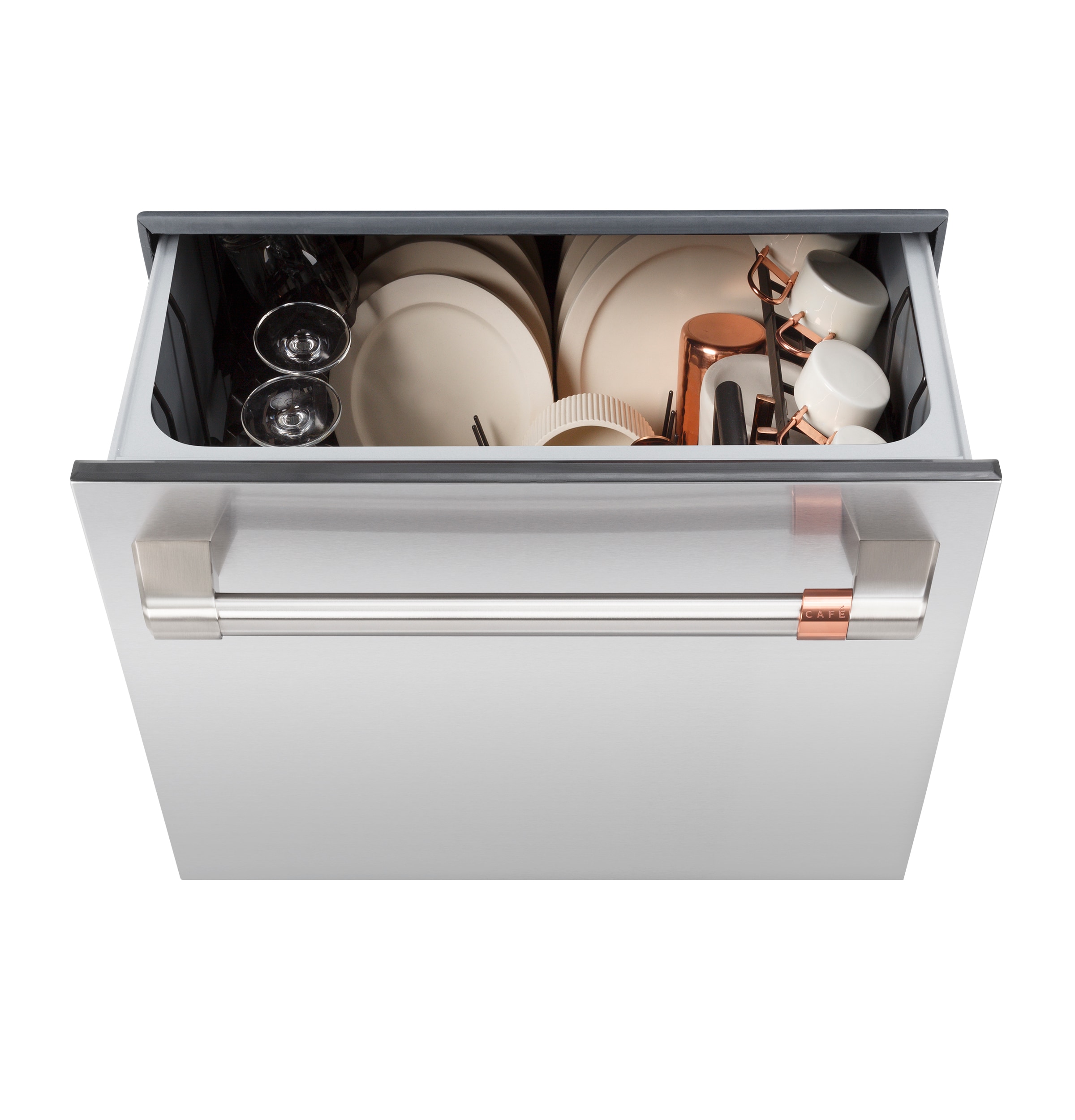 Cafe 46 Decibel 24 in Drawer Dishwasher Stainless Steel