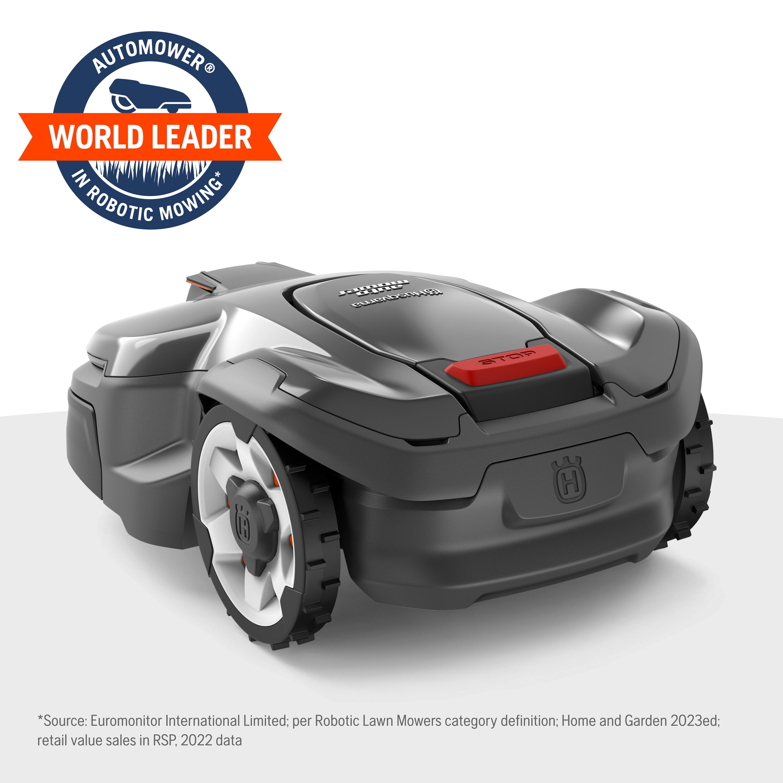 Husqvarna Automower 415X Robotic Lawn Mower with GPS Assisted Navigation ( 1/4 acre to 1/2 acre )