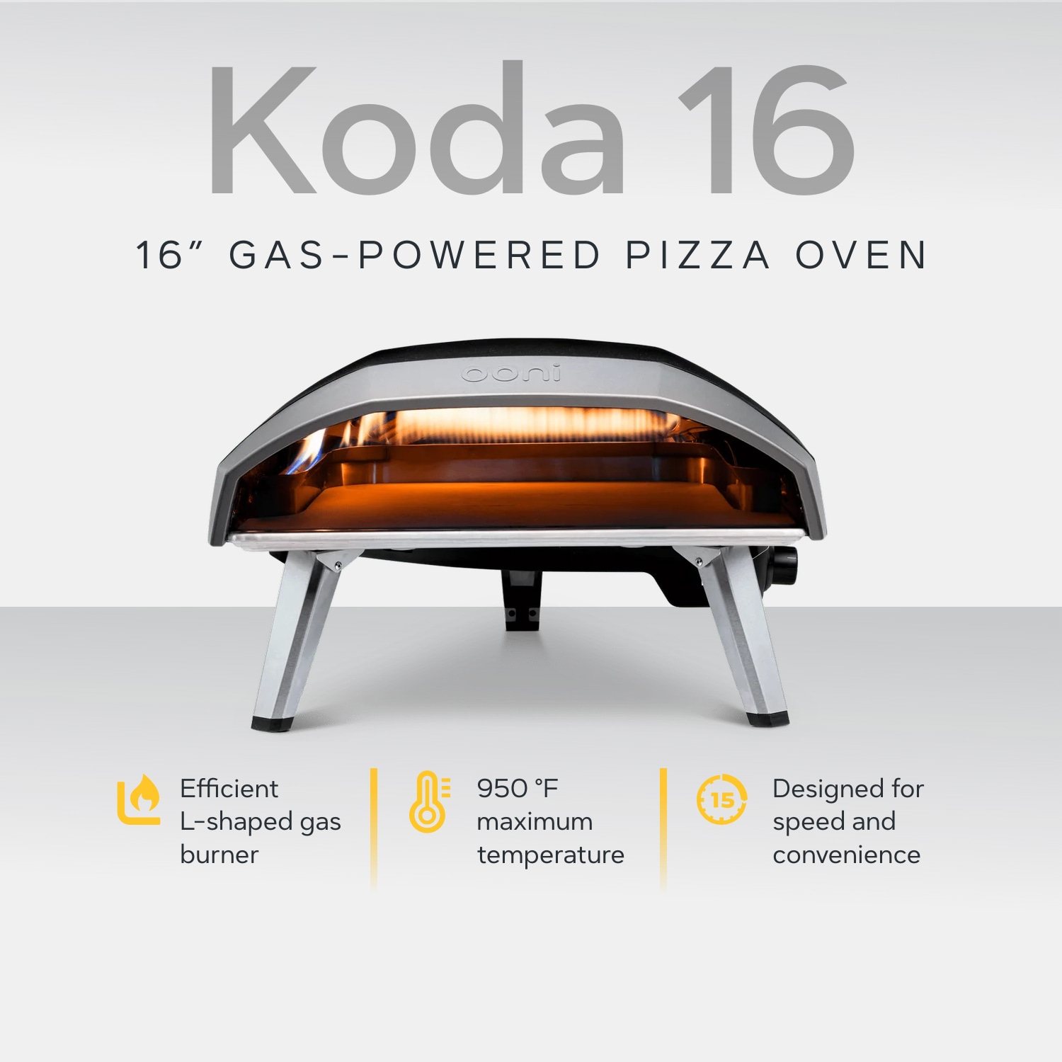 Ooni Koda 16 Liquid propane Outdoor Pizza Oven