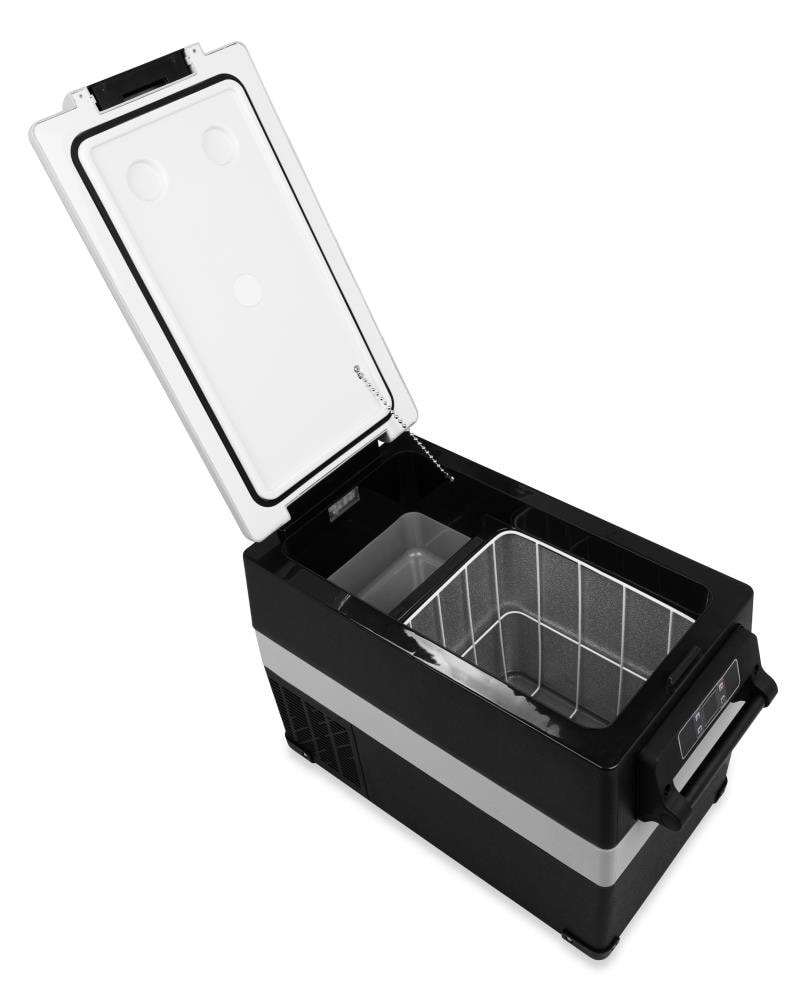 CAMCO 27.87-Inches W 48 -Can Capacity Black Portable Indoor Beverage Refrigerator