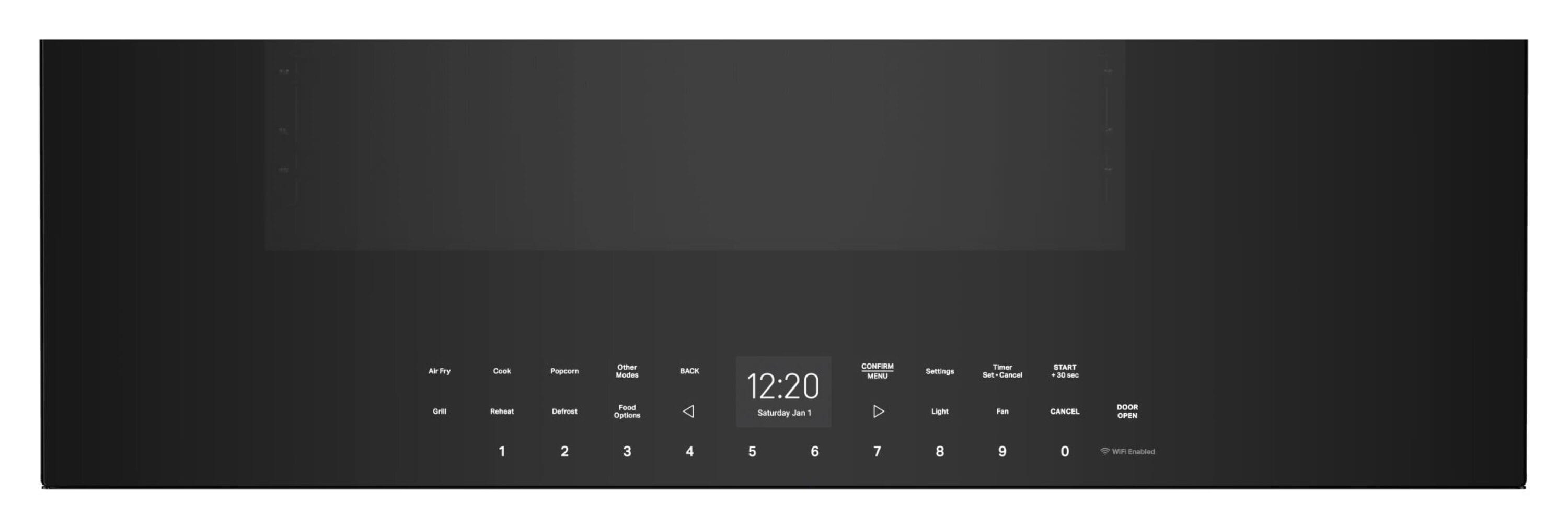 Whirlpool Whirlpool 1 1 Cu Ft Smart Over the Range Microwave with Air Fryer