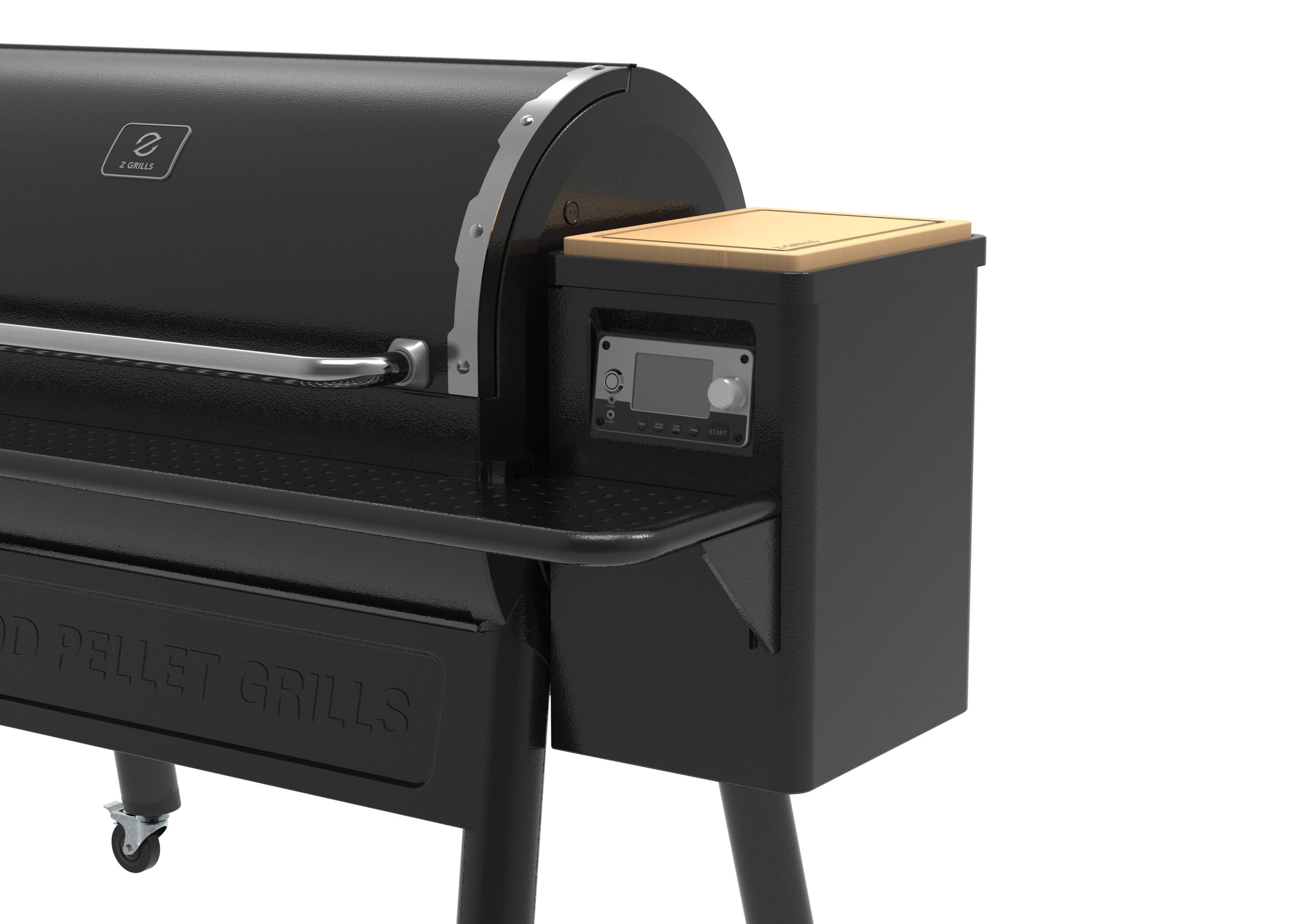 Z GRILLS ZGrill 1068-Sq. in Black Pellet Grill with Smart Compatibility