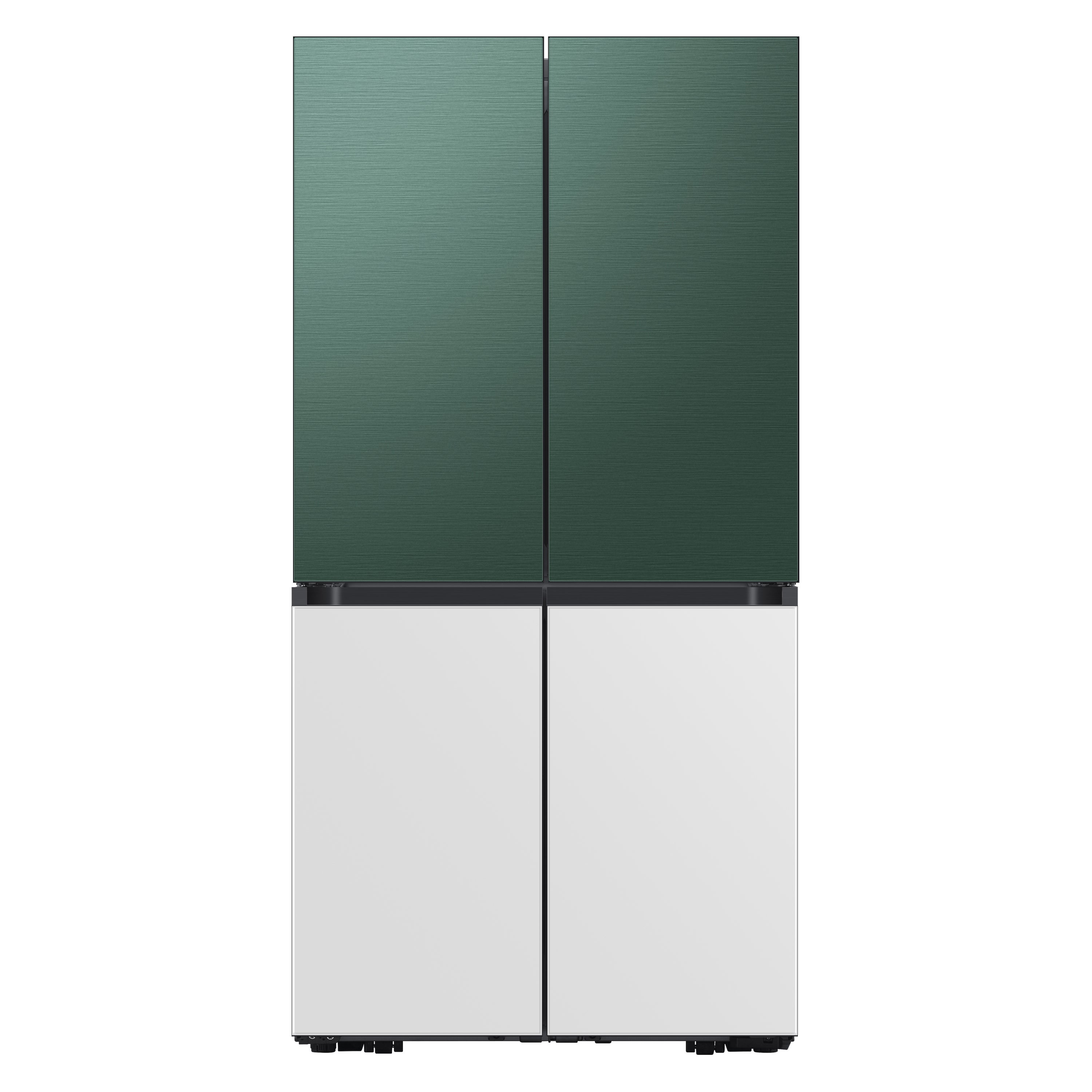 Samsung Bespoke 4-door Flex Refrigerator Bottom Panel In White Glass