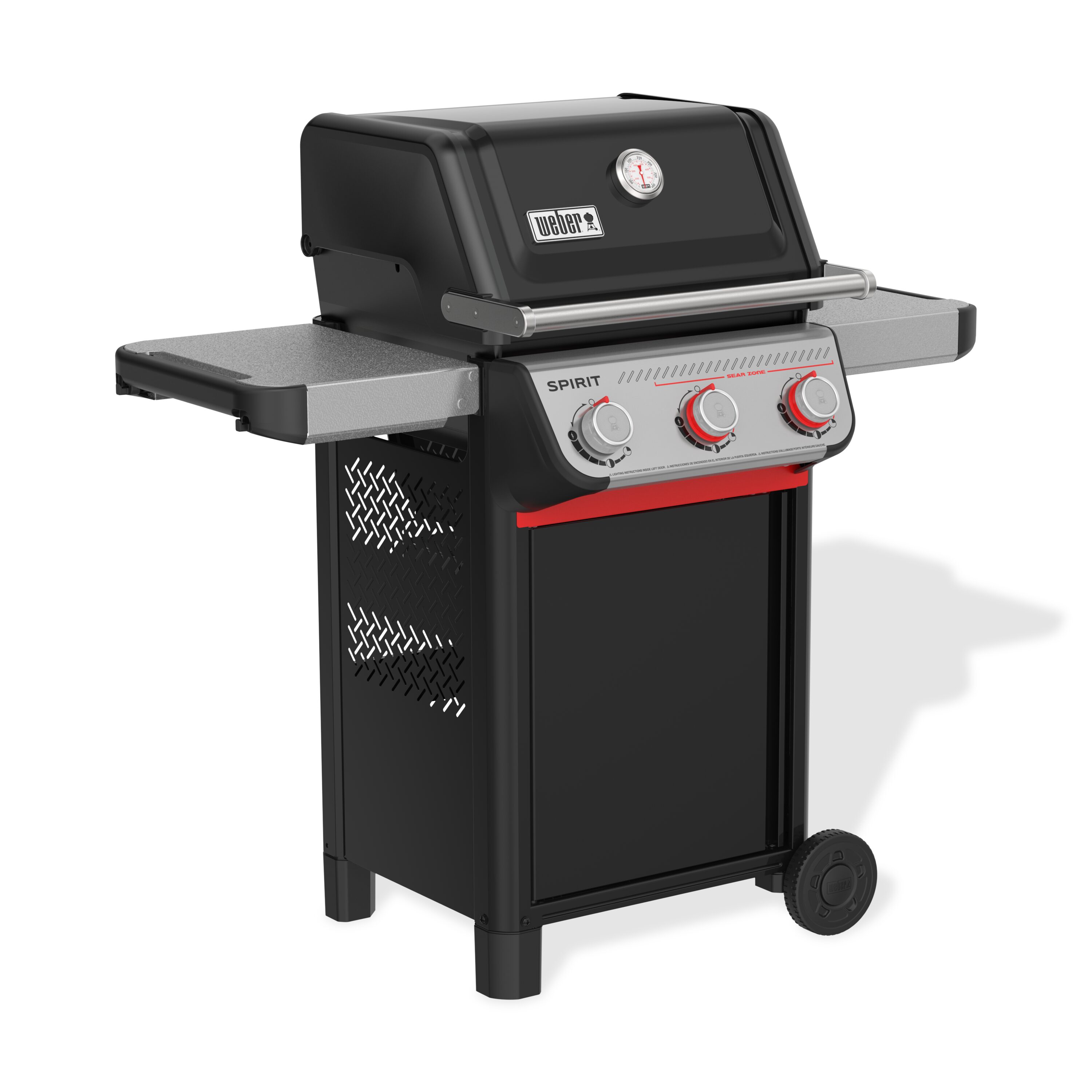 Weber Spirit E-325 Black 3 -Burner Liquid Propane Gas Grill