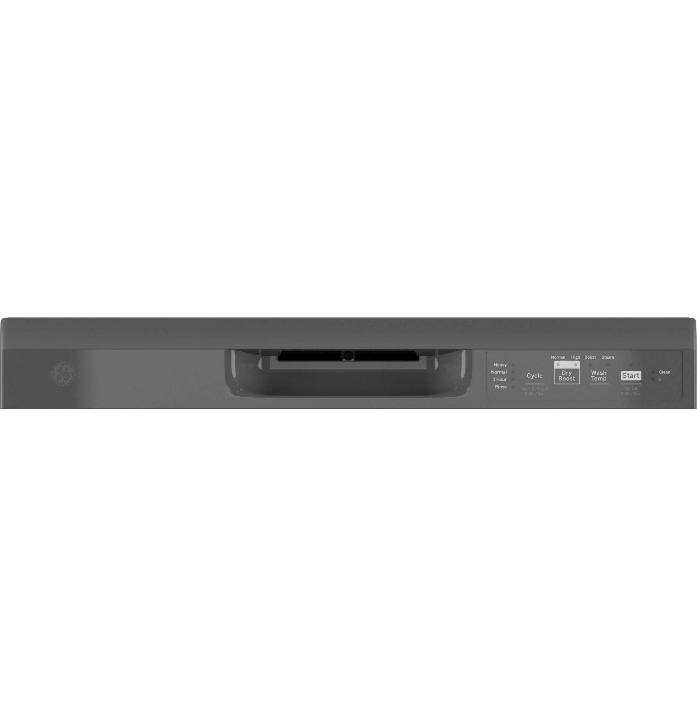 GE Dry Boost Front Control 24 in Built In Dishwasher Stainless Steel ENERGY STAR 59 dBA