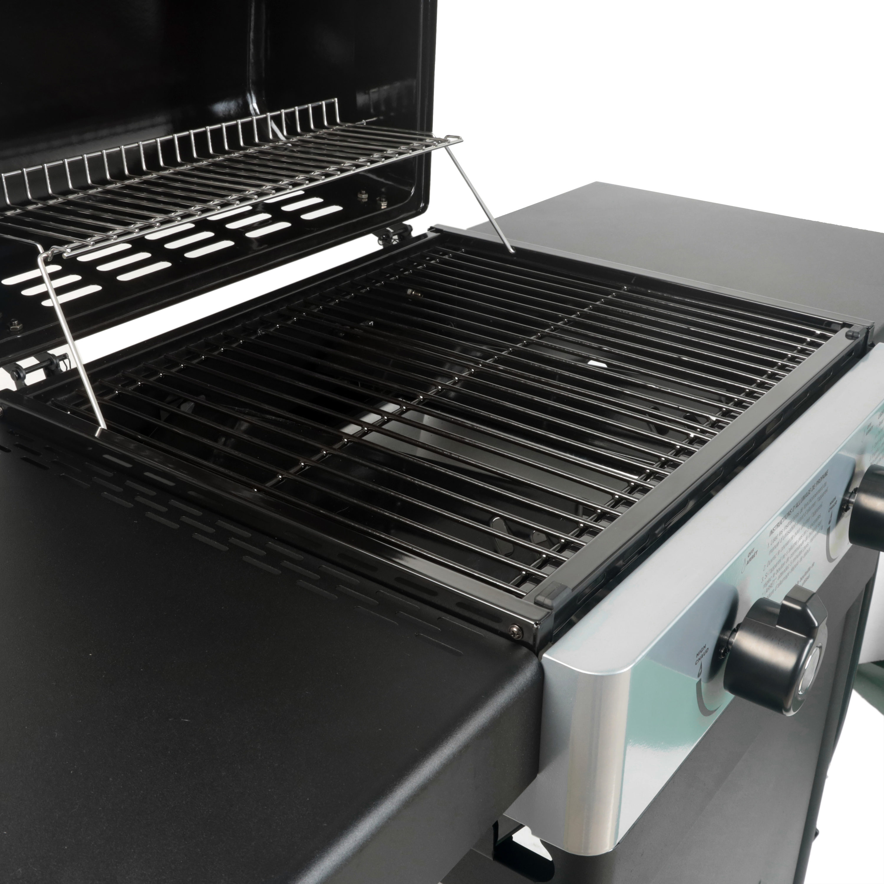 Master Forge Black/Porcelain Enamel 2 -Burner Liquid Propane Gas Grill