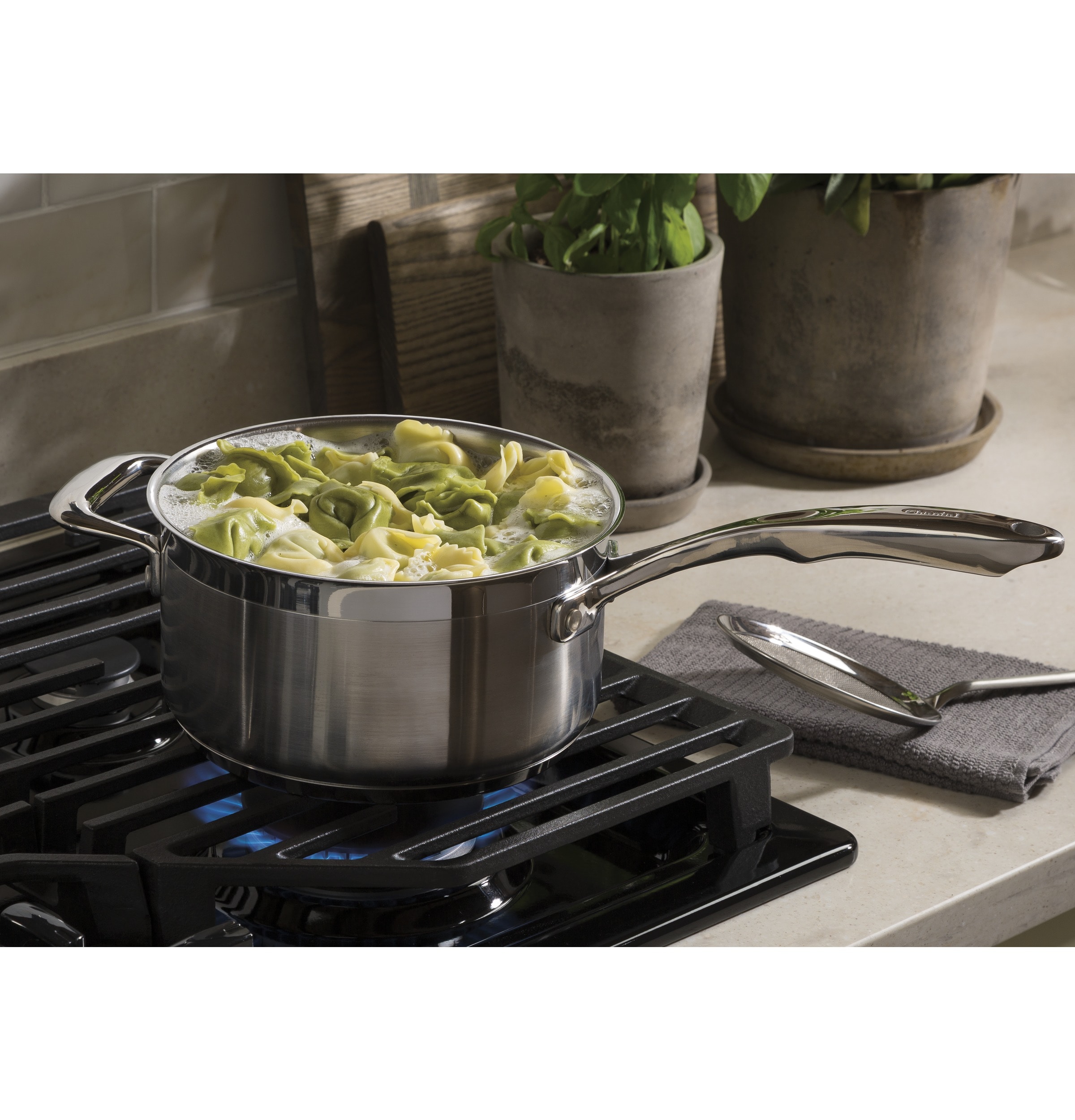 GE Profile 30-in 5 burners Black Gas Cooktop