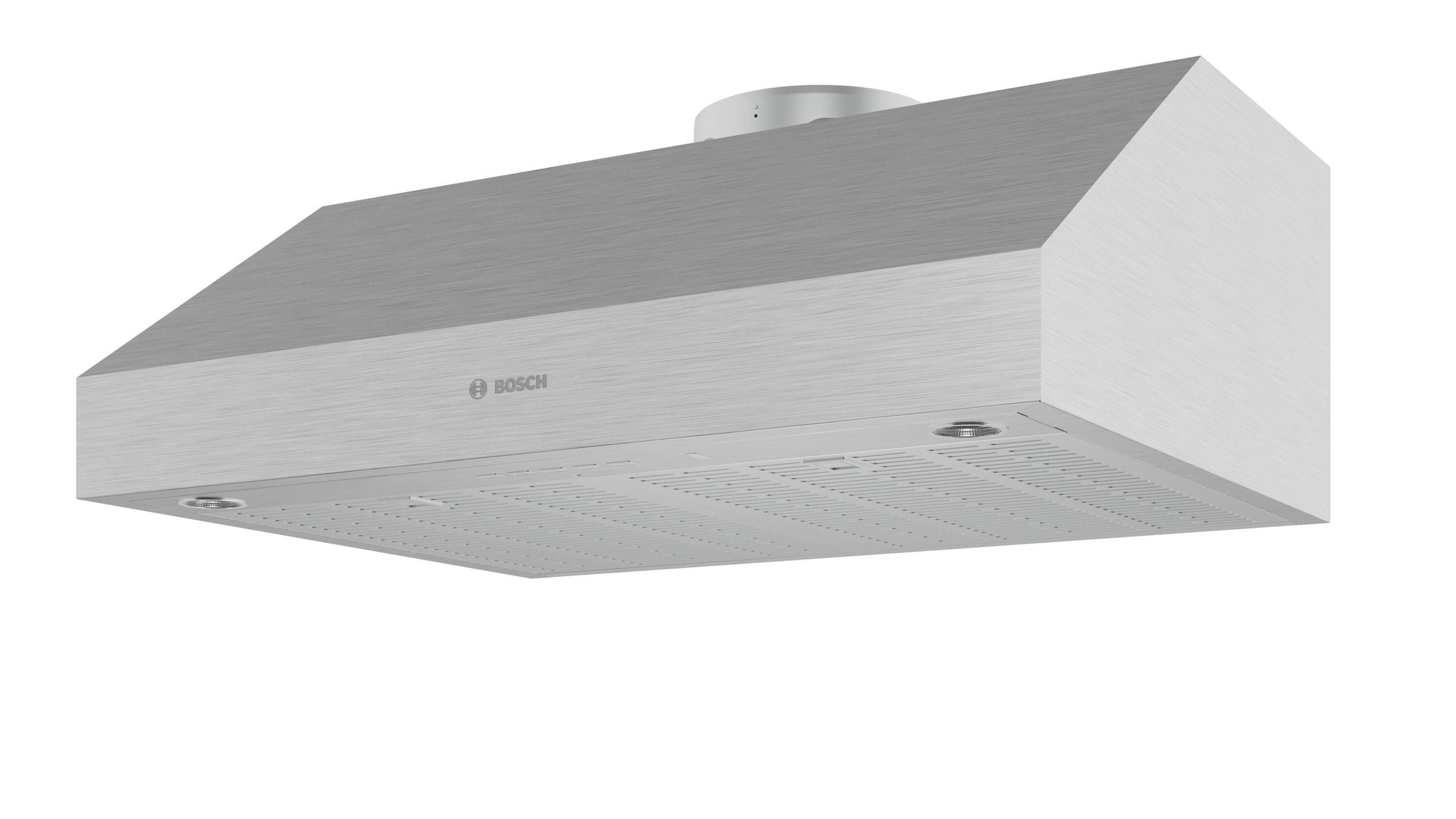 Bosch 800 Series 30in Undercabinet Range Hood with Lights in Stainless Steel