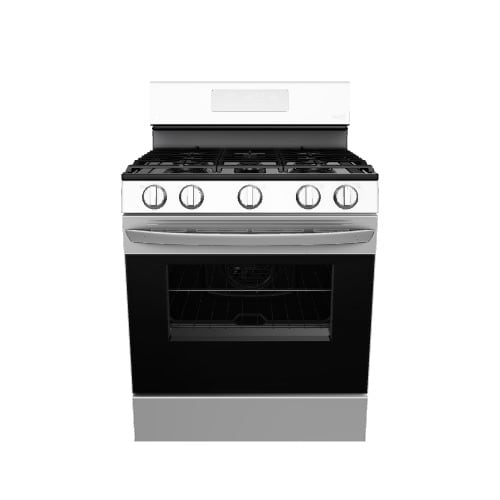 LG 30-in 5 burners 5.8-cu ft Freestanding Natural Gas Range ( Stainless Steel )